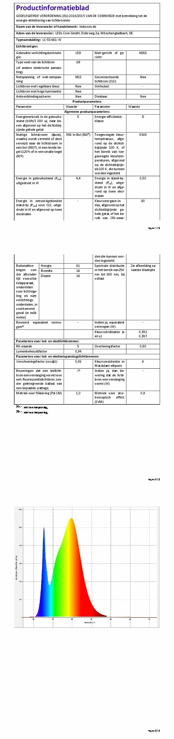 ledscom.de Słupek oświetleniowy PODEL do zastosowań zewnętrznych, 39 cm, antracyt, 2 gniazda, z żarówką G9, 596 lm, biały