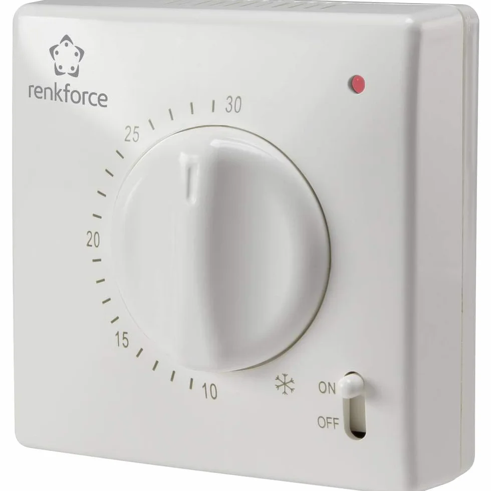 Renkforce TR-93 termostat dambiance montaż pozorny 5-30°C program dzienny