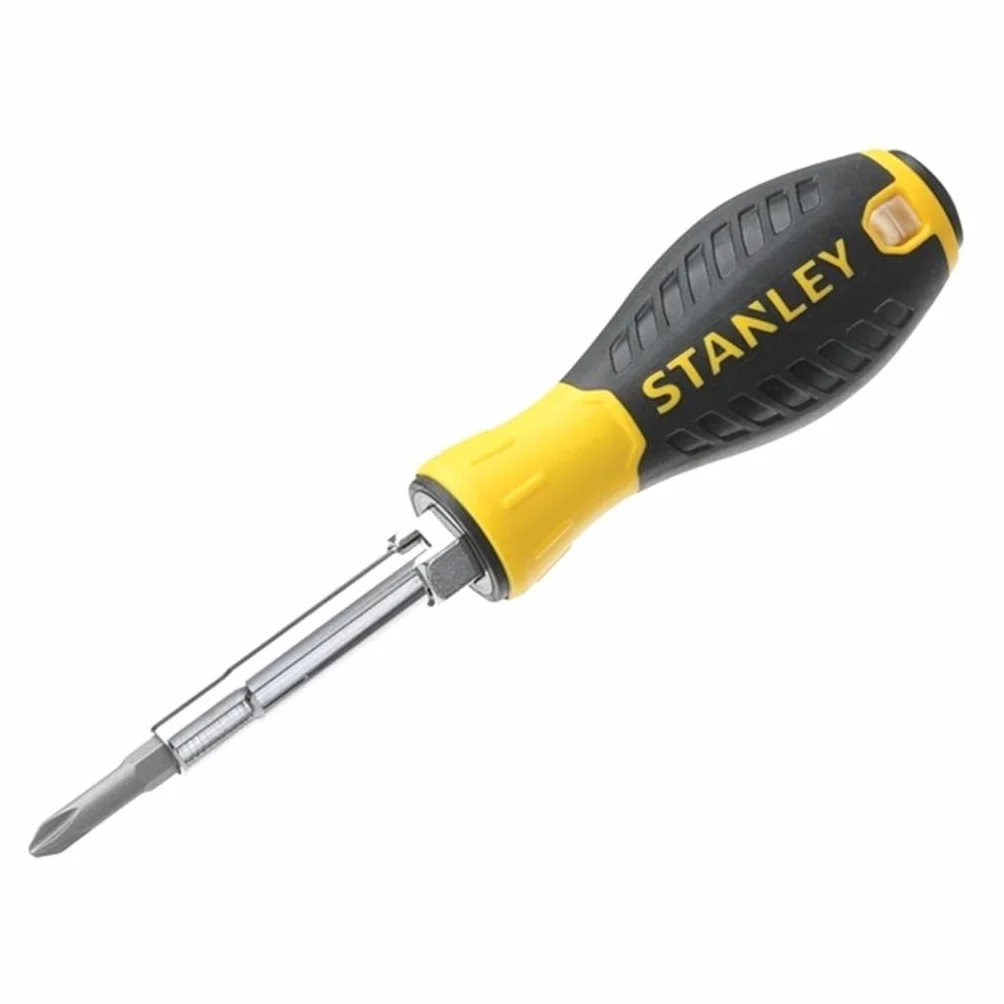 Stanley Sta068012 Śrubokręt, Czarny/Żółty, 27.2 x 7.6 x 4 cm