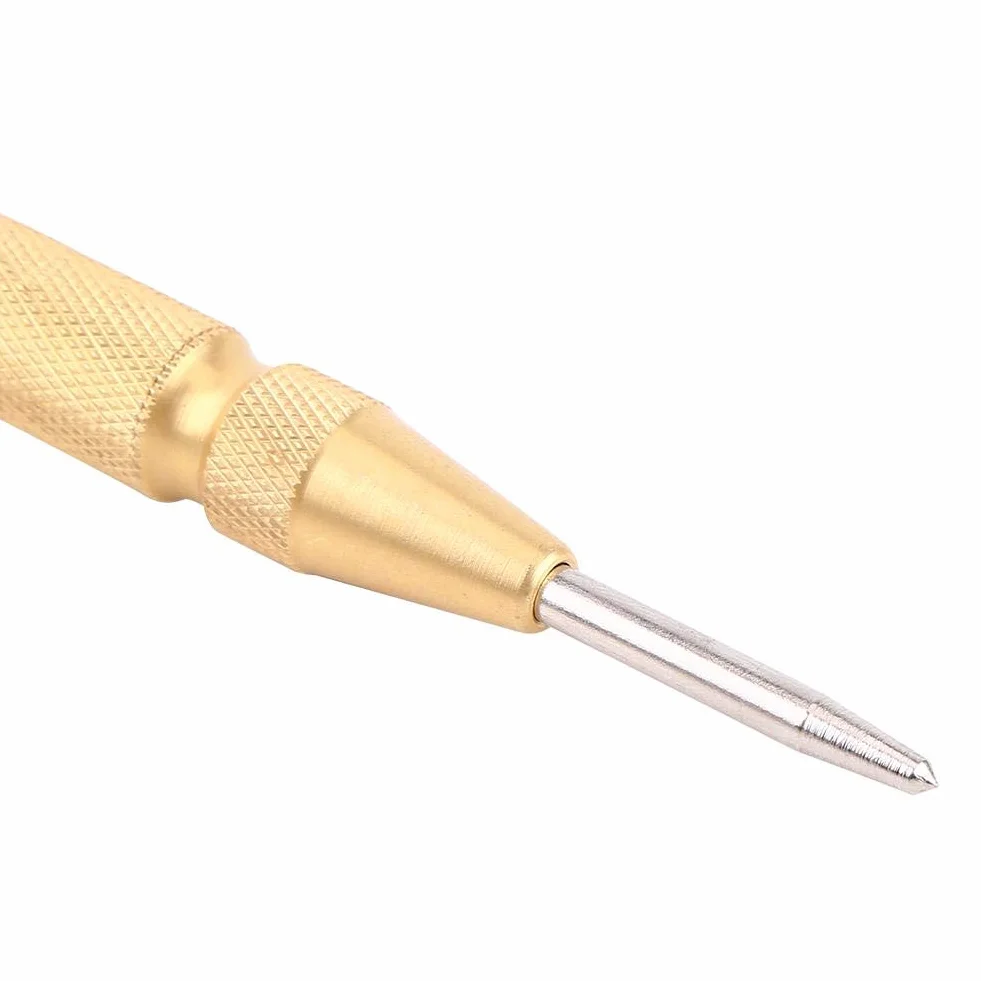 Automatyczny wybijak centralny Center Punch z HSS Tip Protection Cap narzędzie do wykrawania metalu
