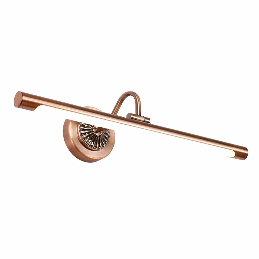 Lampy Lustrzane Kąpielowe Lustrzane Reflektory Akrylowe Akrylowe Kupione Żelazo Materiał Wodoodporny I Anti-Fog 45.5 Cm, 55.5 Cm, 65.5 Cm Proste Oświetlenie Ściany/Warm Light-12W65.5Cm
