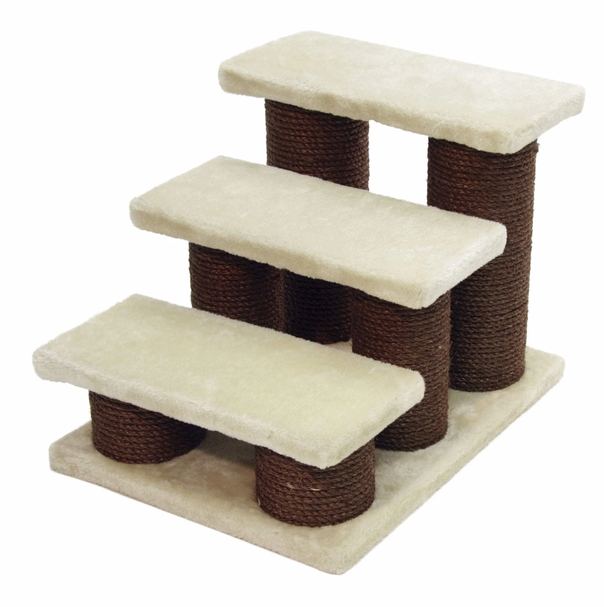 Kerbl Stopnie Biały Brązowy XL 35 cm 45 cm