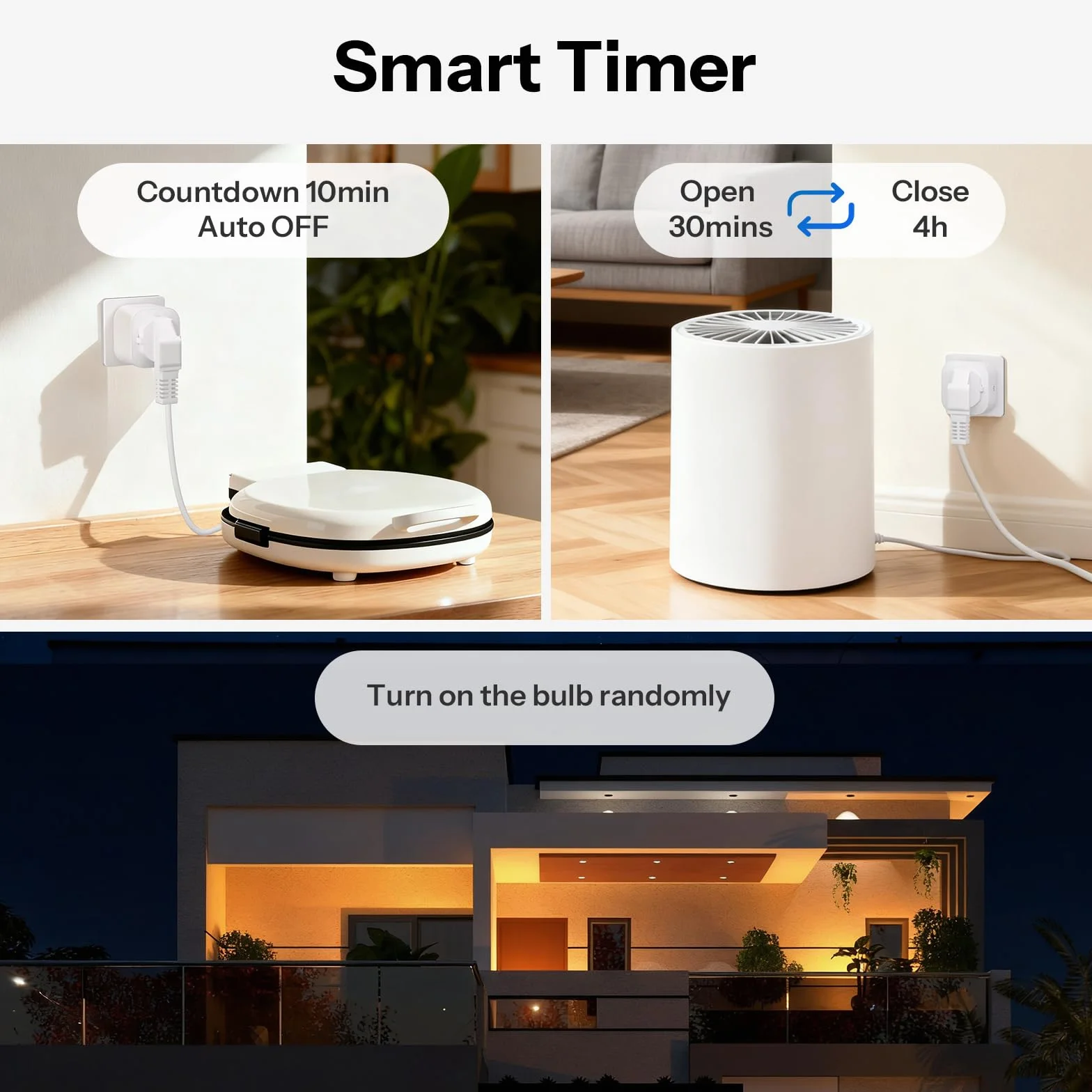 SONOFF S61s Inteligentne Gniazdko WiFi 16A/3840W – Zdalne Sterowanie & Sterowanie Głosem, Monitor Energii, Timer, Matter-kompatybilne z Alexa, Google i Apple Home
