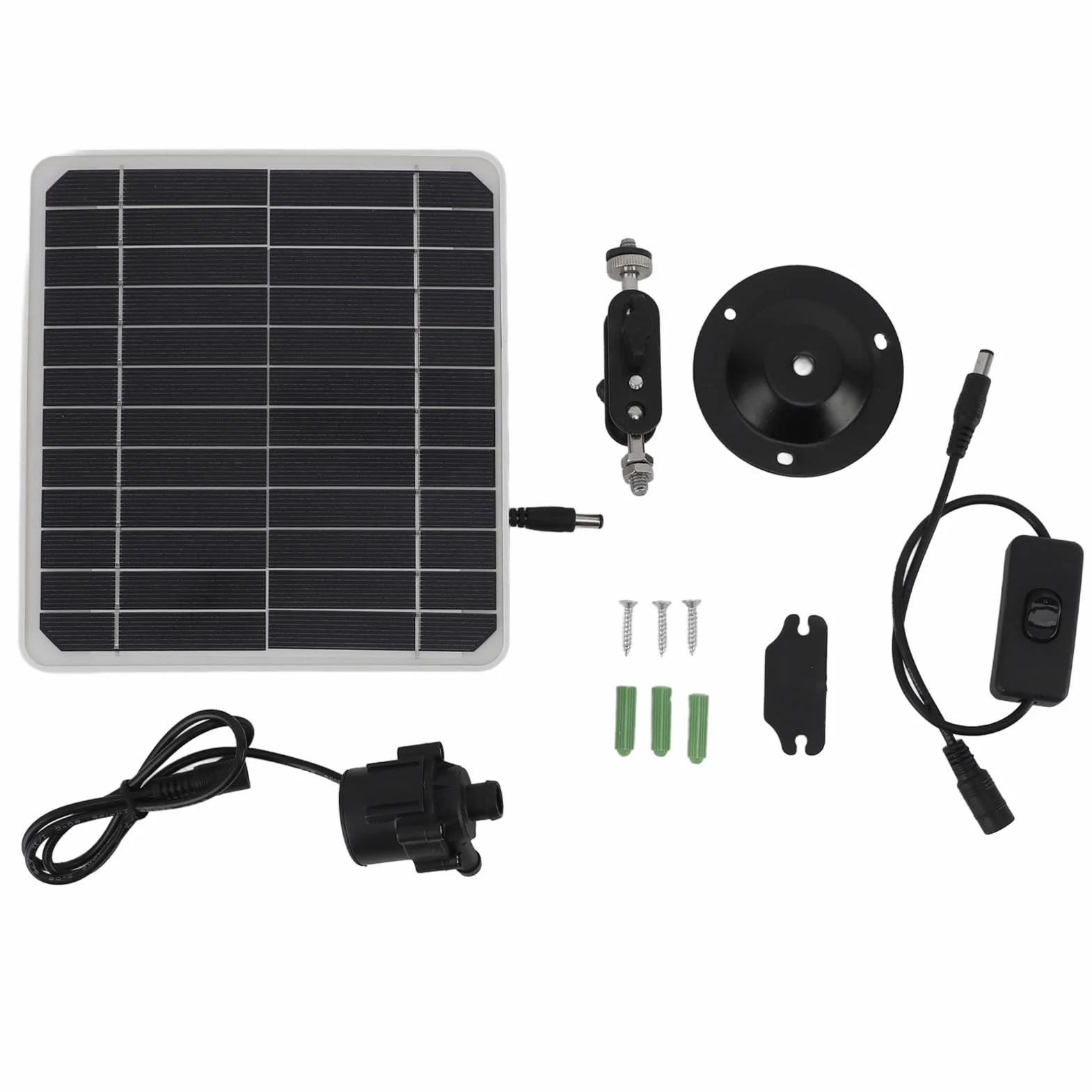 Zestaw Solarnej Pompy Wodnej 50 W 800 L/h z Akumulatorem