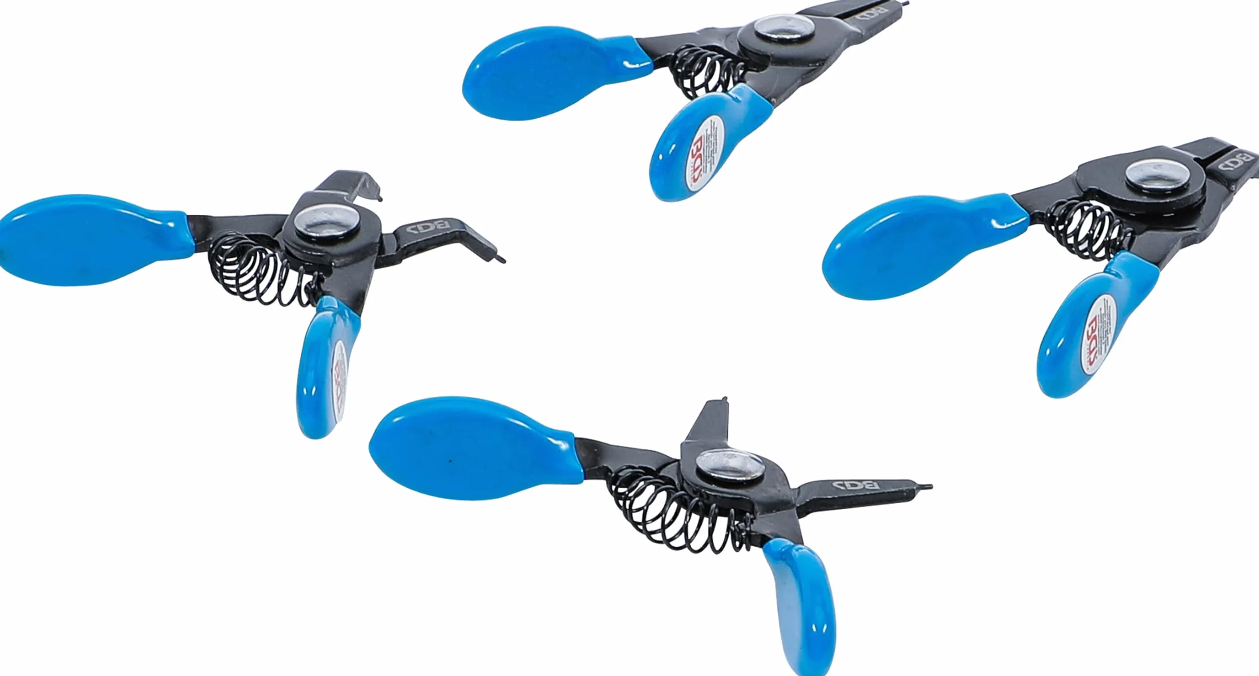 BGS 444 Zestaw szczypiec do pierścieni rozprężnych 80 mm 4 szt.