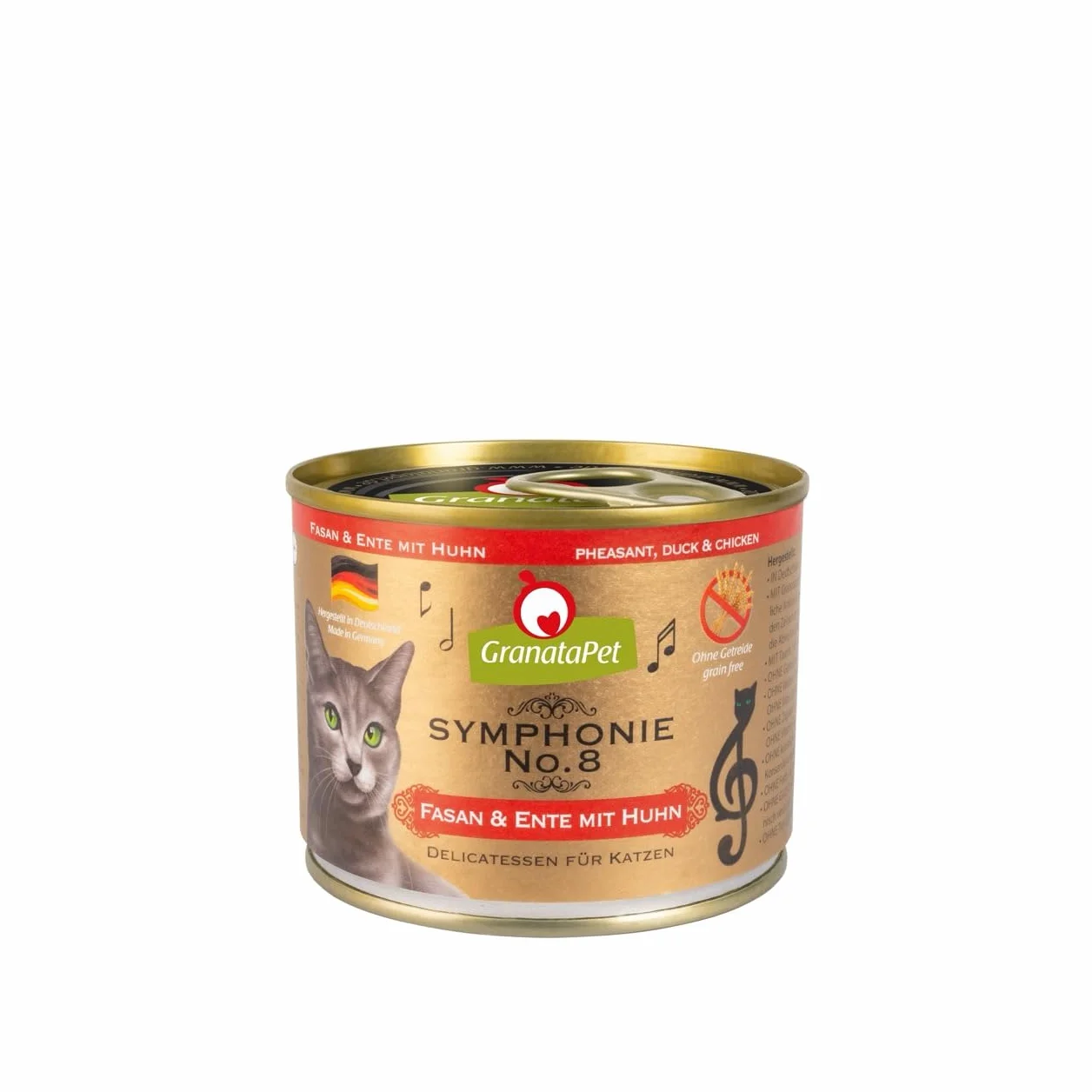 Granatapet Symphonie Karma dla Kotów, Bażant/Kaczka, 6 x 200 g