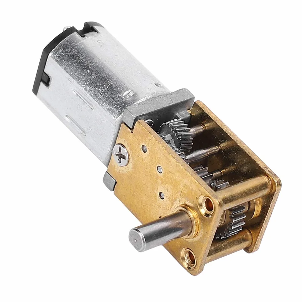 Mini przekładnia, mikro-turbo silnik ślimakowy N20, do zamków elektronicznych, robotów i inteligentnych kamer samochodowych (DC3V 30 obr./min) (DC6V 35 obr./min)
