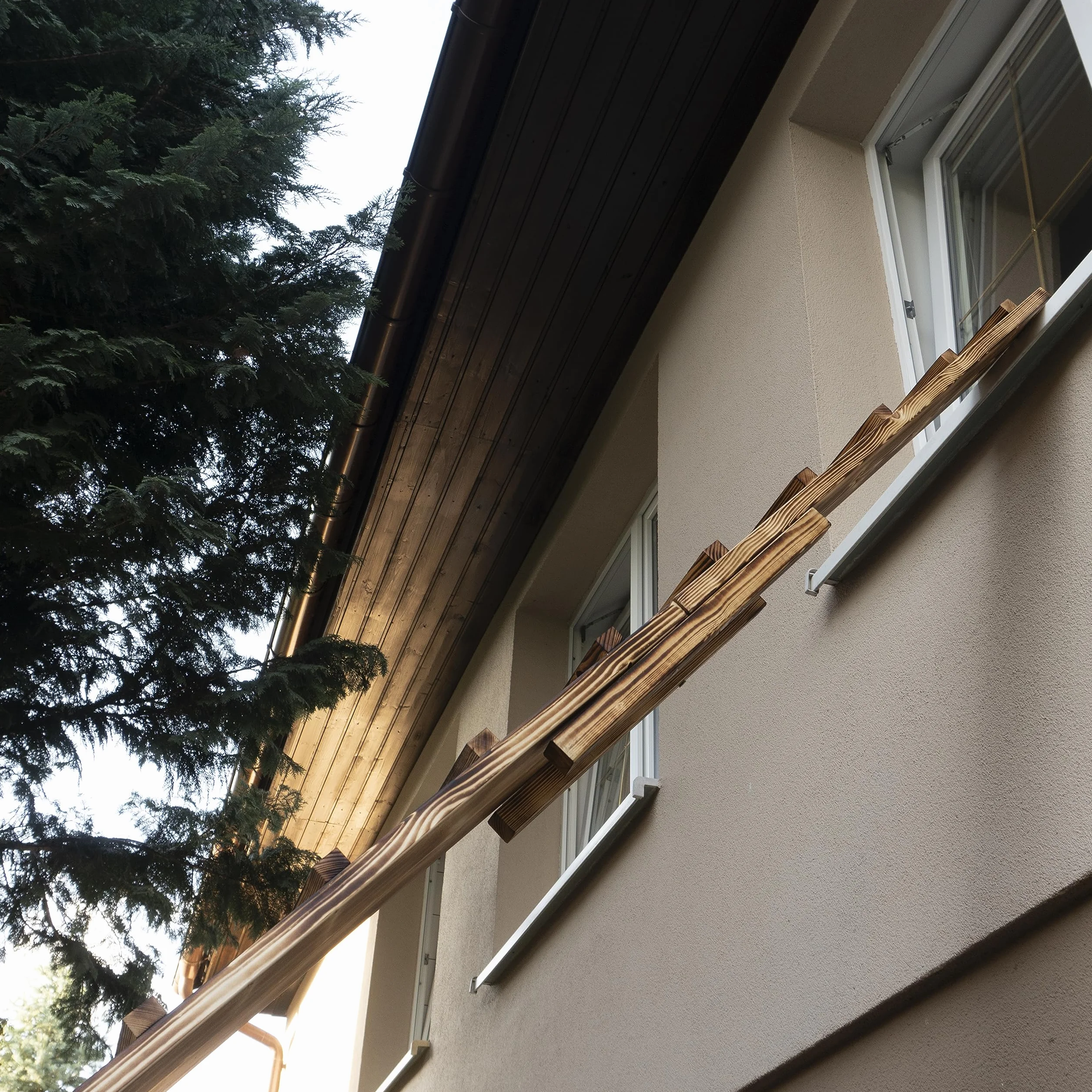 Drabinka dla kota na balkon okno z metalowym haczykiem 6 m