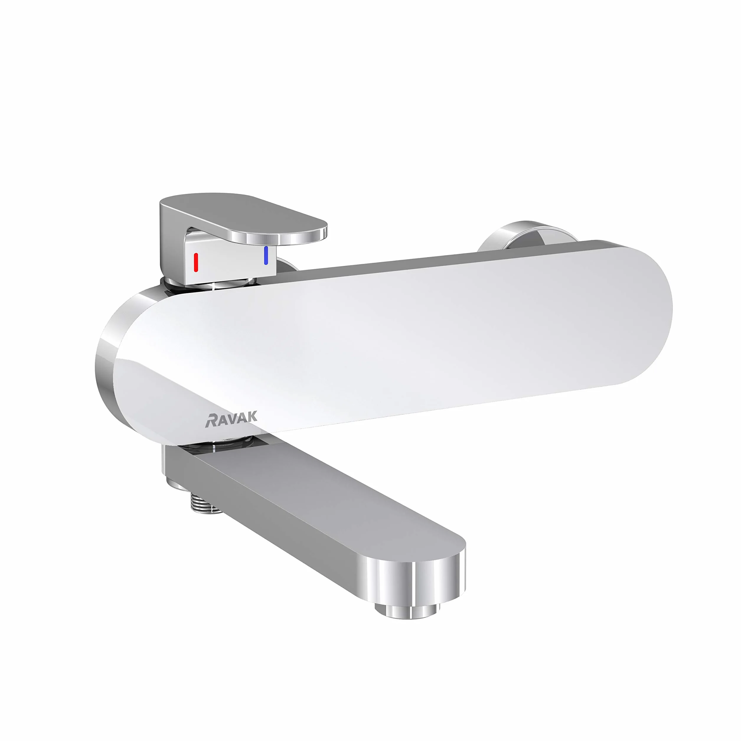 RAVAK Bateria łazienkowa wannowa jednoręczna chromowana CR 022.00/150