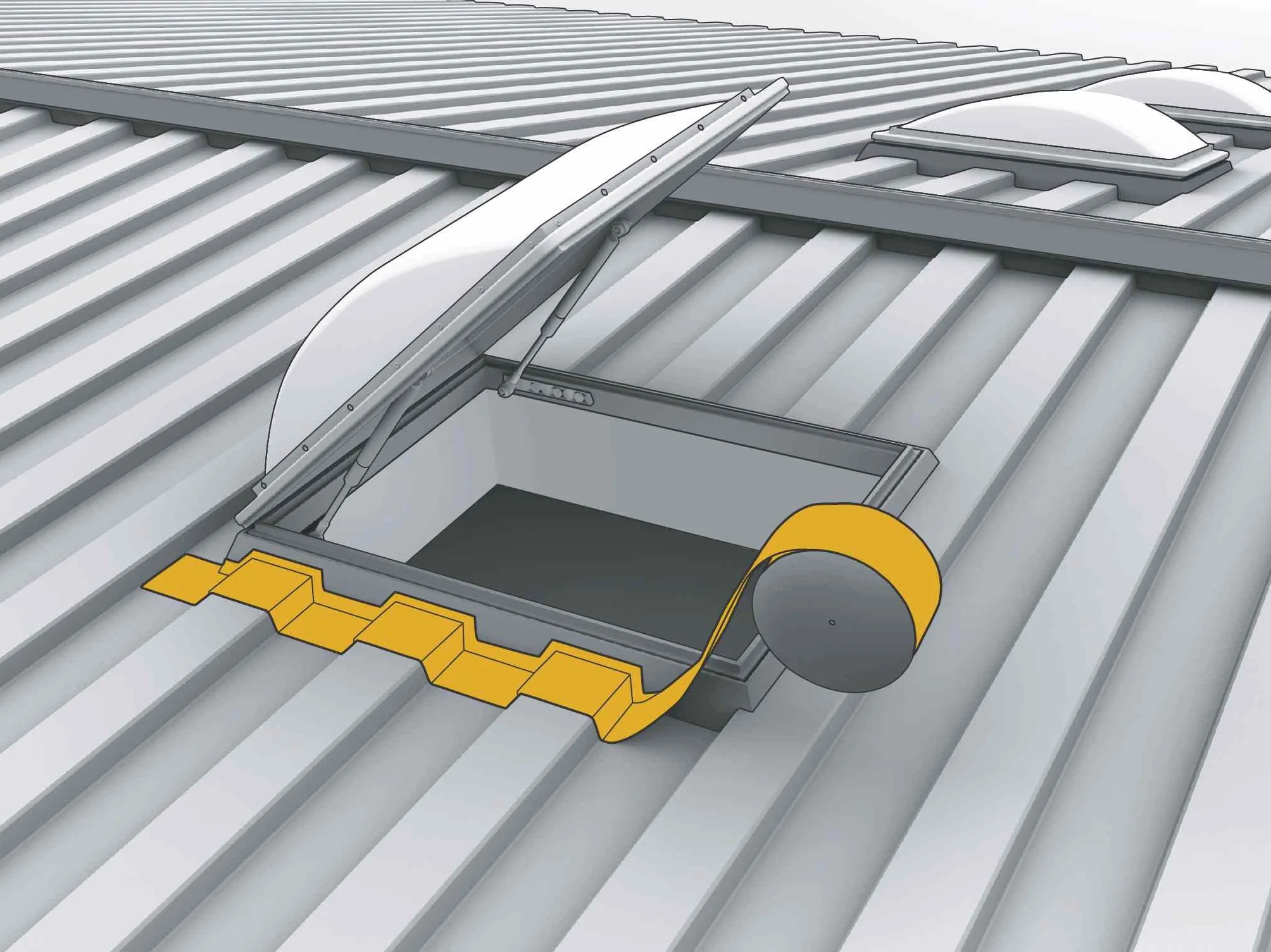 Sika Multiseal, odporna na rozdarcie samoprzylepna taśma uszczelniająca, 150 mm x 10 m, szara