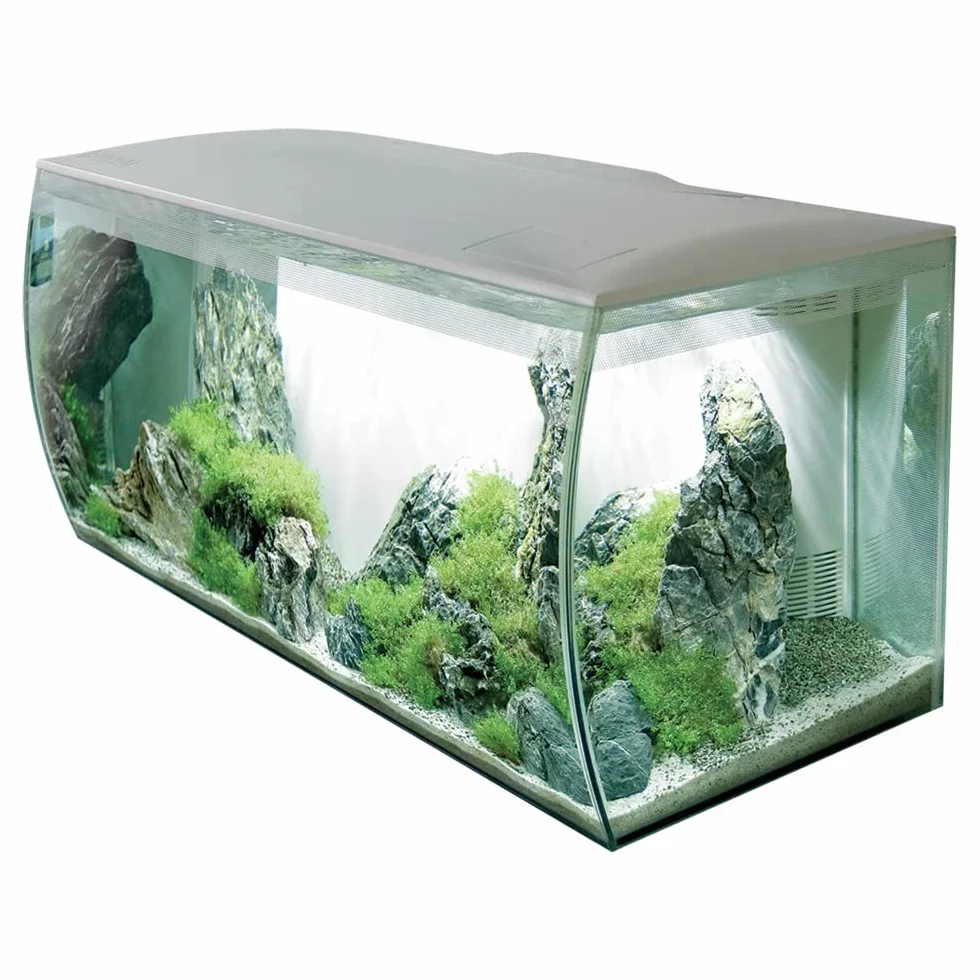 Fluval Flex L Akwarium, Przezroczysty/Biały, 123L