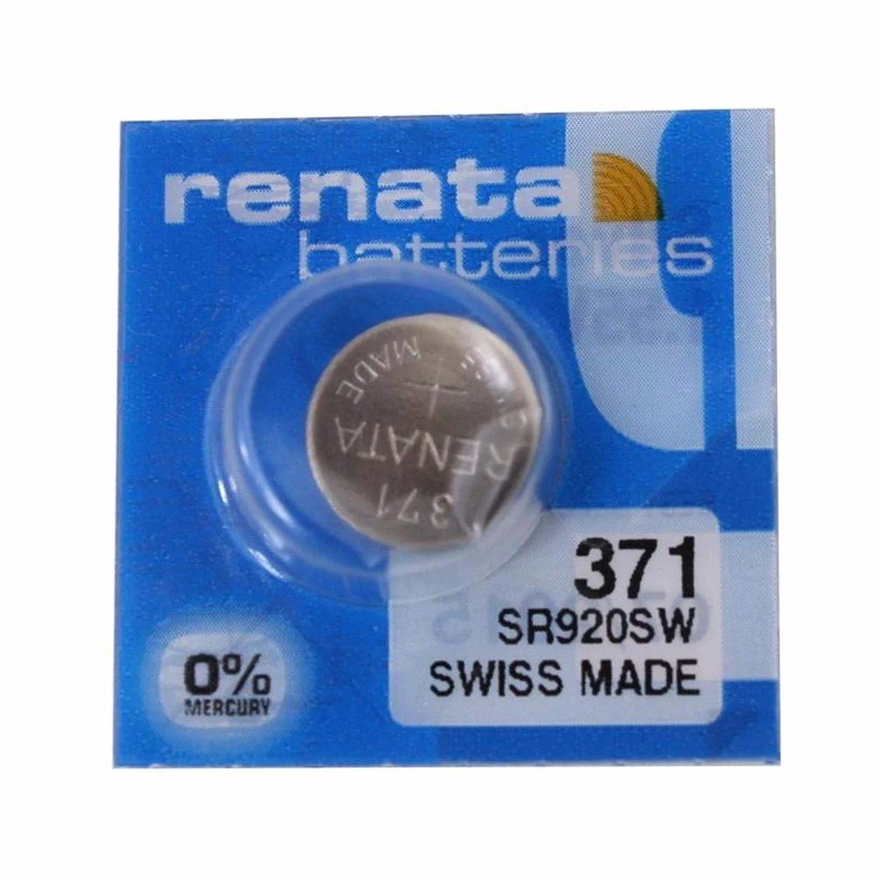 Bateria do zegarka Renata SP 371 (370+) - SR920SW (SR69, AG6, LR921, LR69,171)
