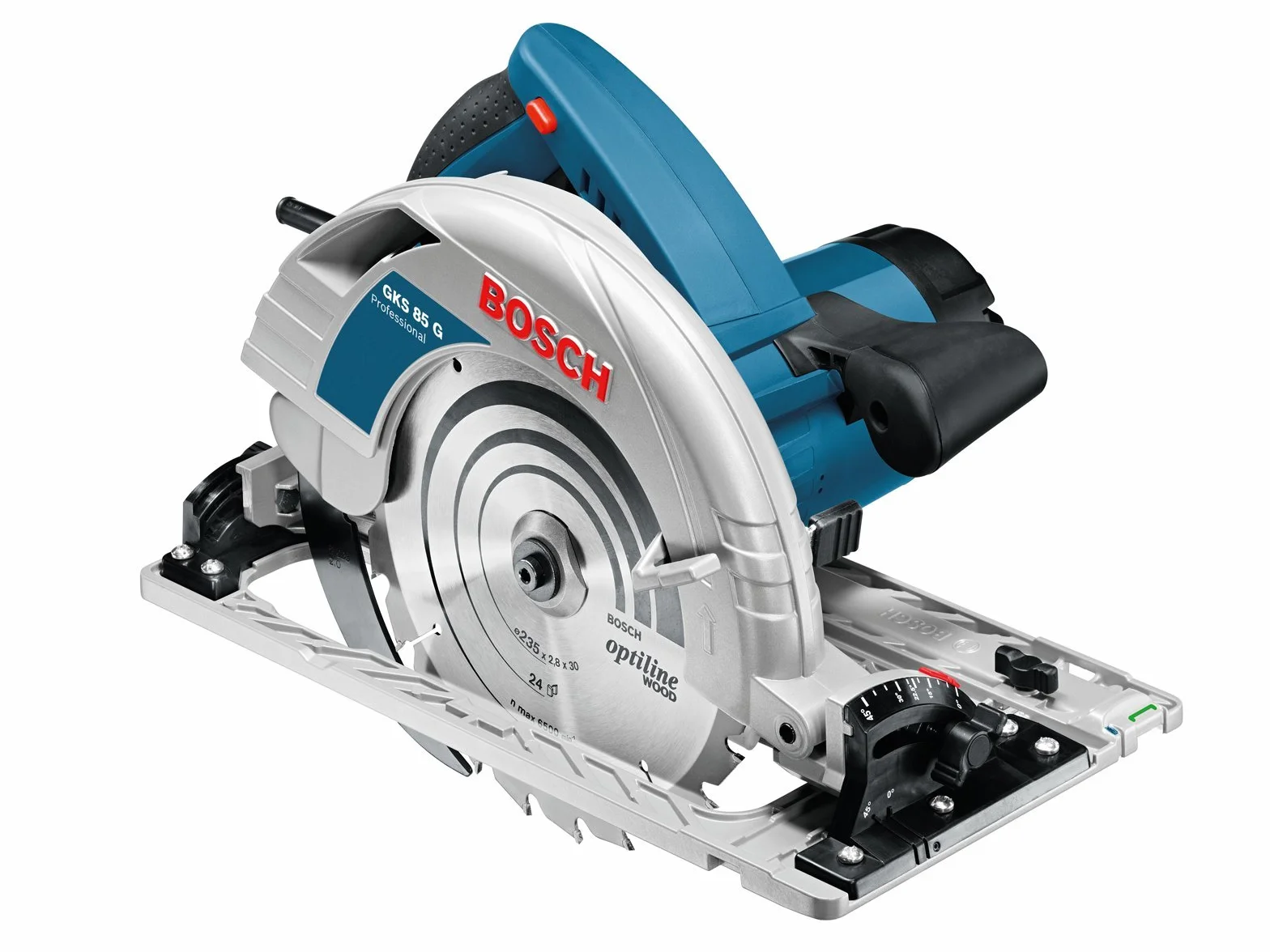 Bosch Professional Piła Tarczowa 2200 W 230 V ø 235 mm Niebieski Czarny