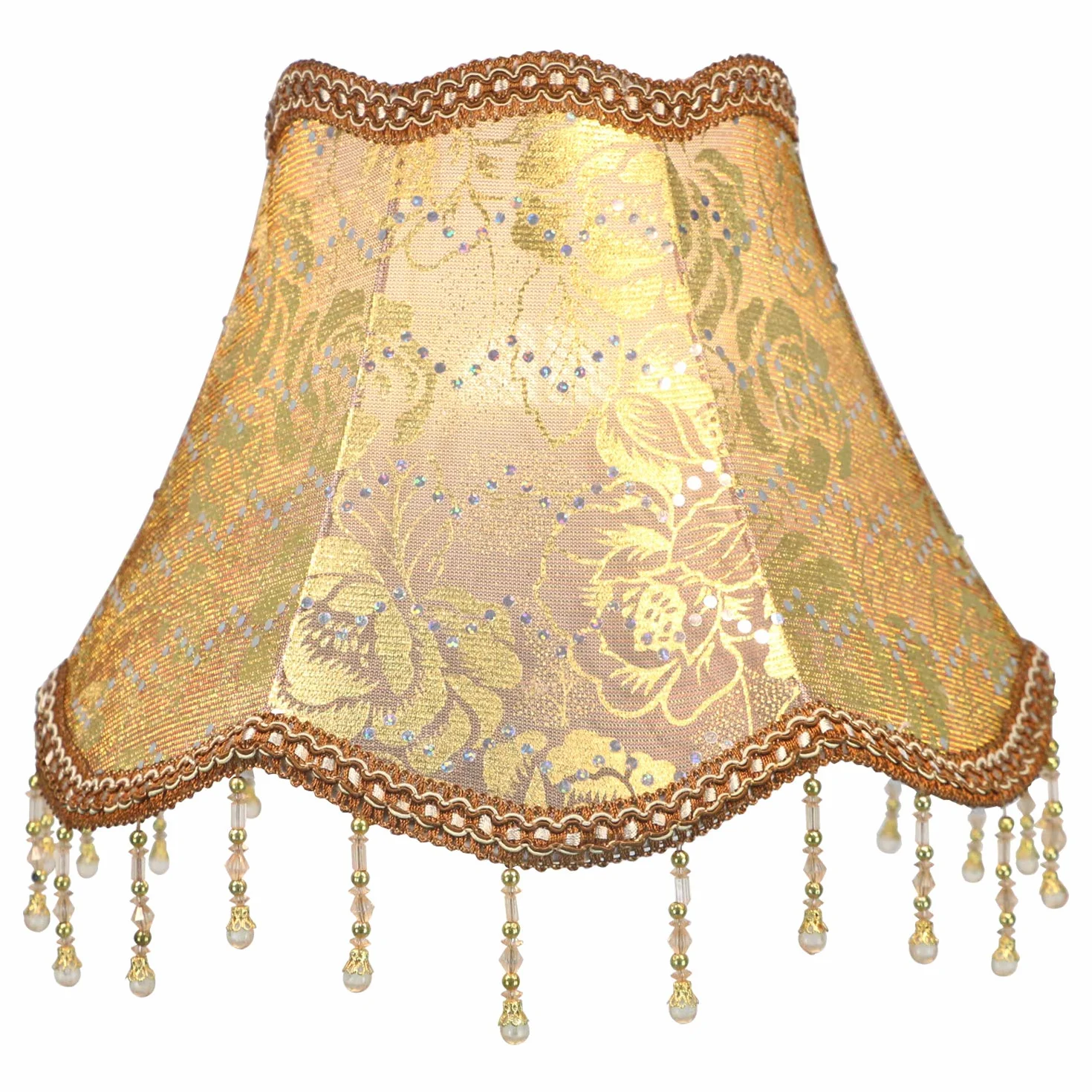 Retro Palace Klosz do Lampy Wiszącej Ręcznie Robione Lampy Stojące UNO, Lampy Podłogowe, Kinkiety, Odpowiedni dla Lamp E14/E27 13x25x20cm Brązowy