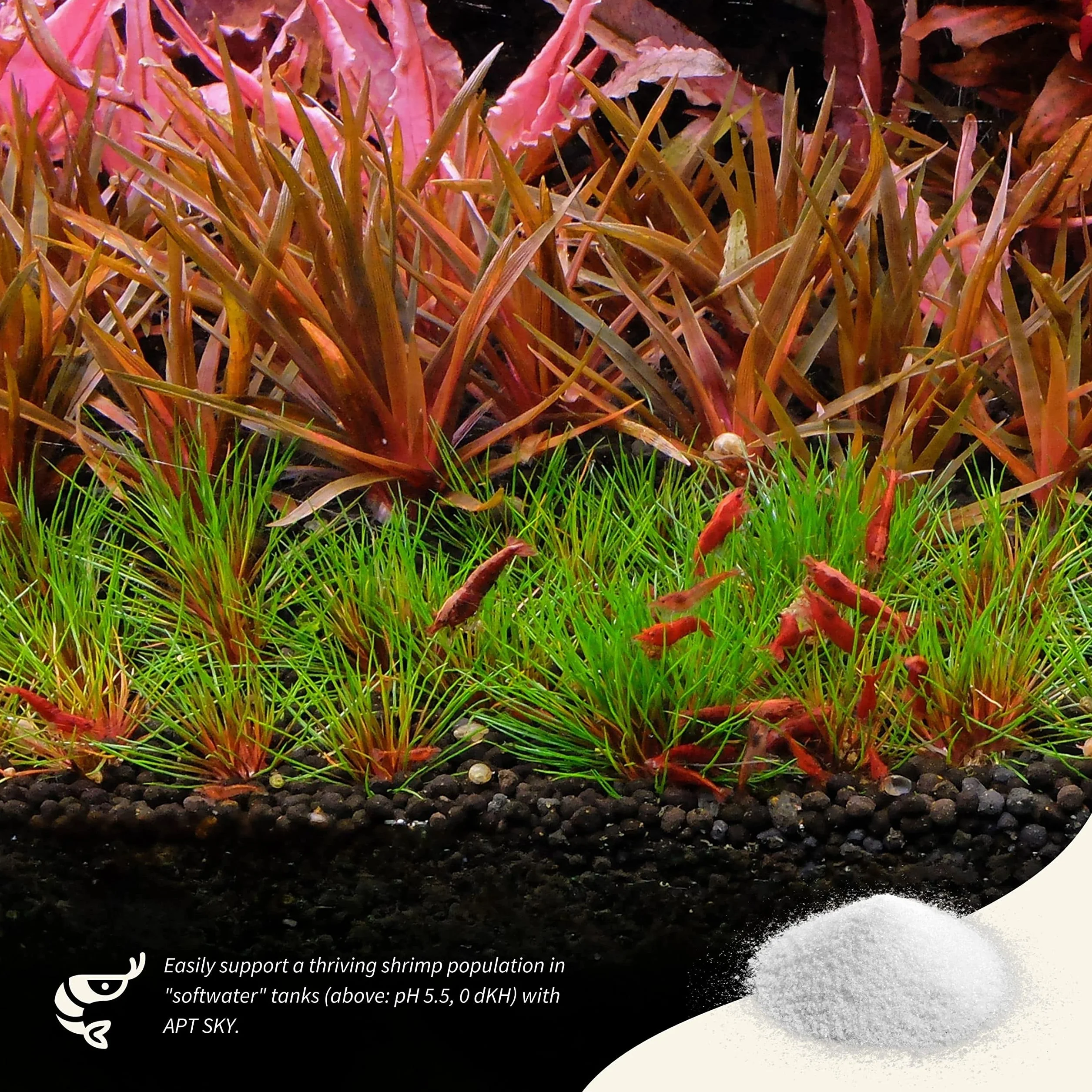 2HR Aquarist APT S/Sky Aquarium GH + Mineral Shrimp (150g)