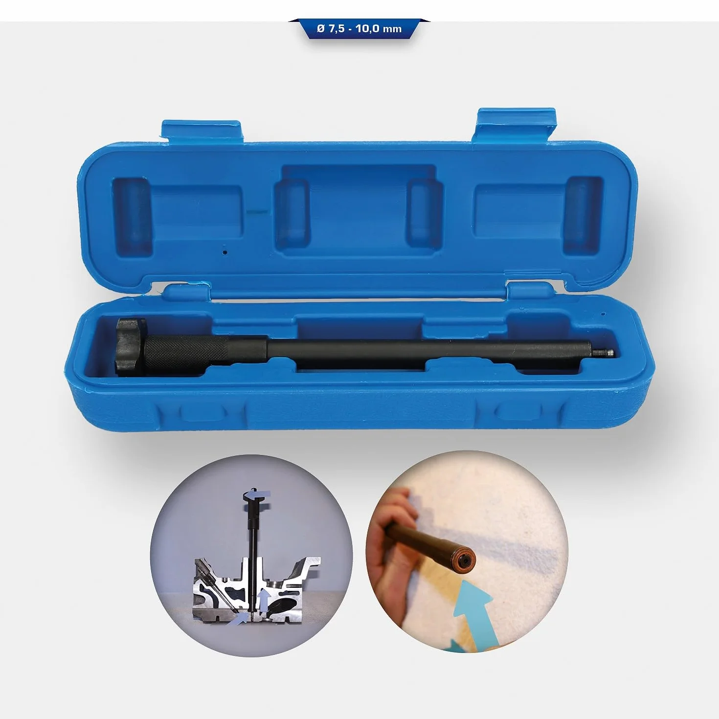 BRILLIANT TOOLS BT551250 Narzędzie do demontażu pierścieni uszczelniających wtryskiwaczy [Powered by KS TOOLS]