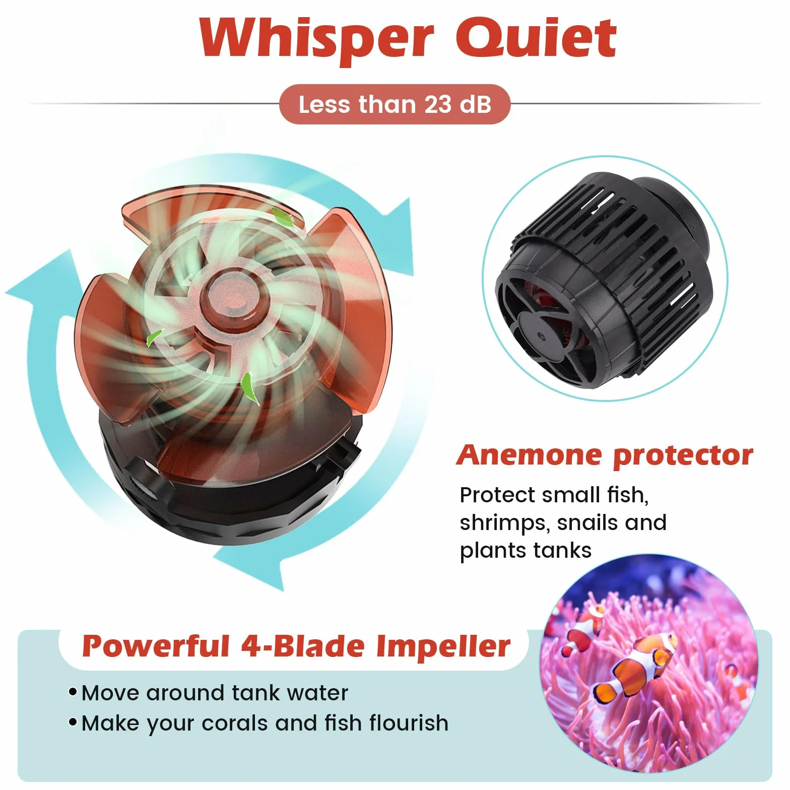 hygger Pompa falista 14 W do akwarium