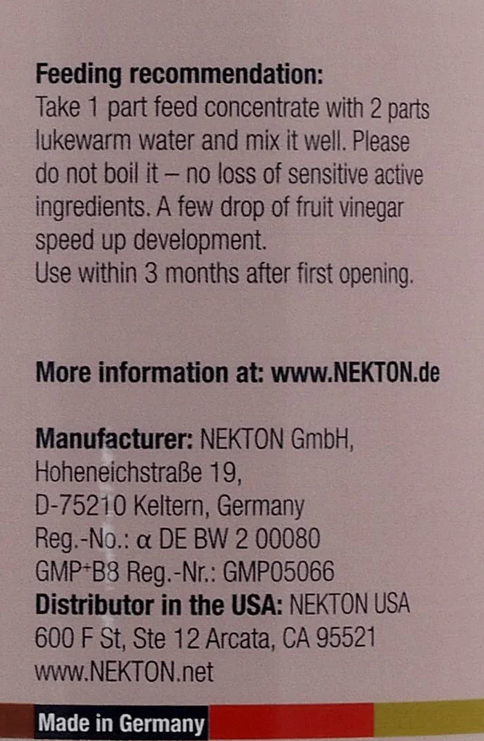 Nekton Koncentrat muszek owocówek, 1 opakowanie (1 x 1 kg)