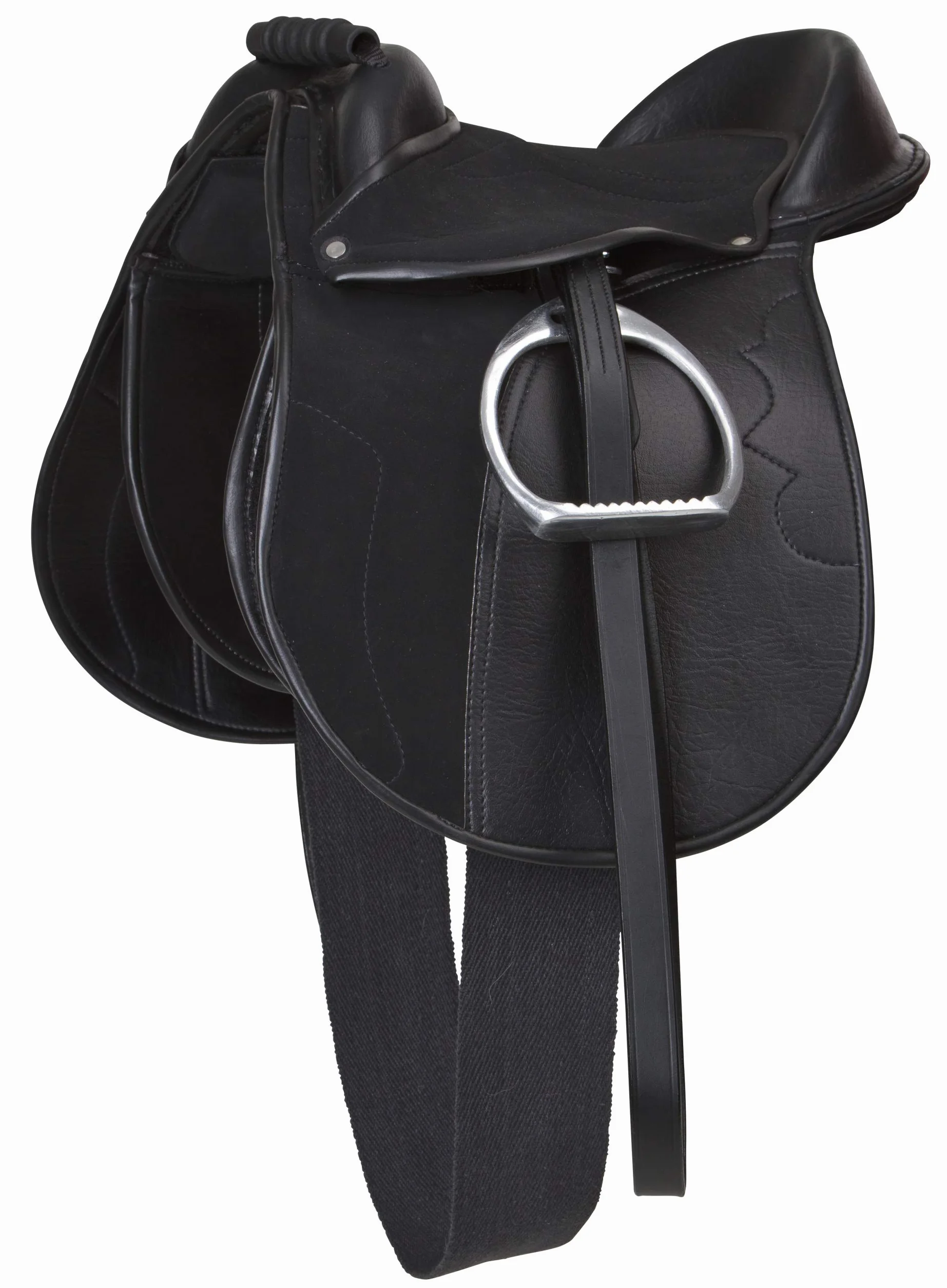Kerbl Economy Pony 325415 zestaw siodełek, czarny