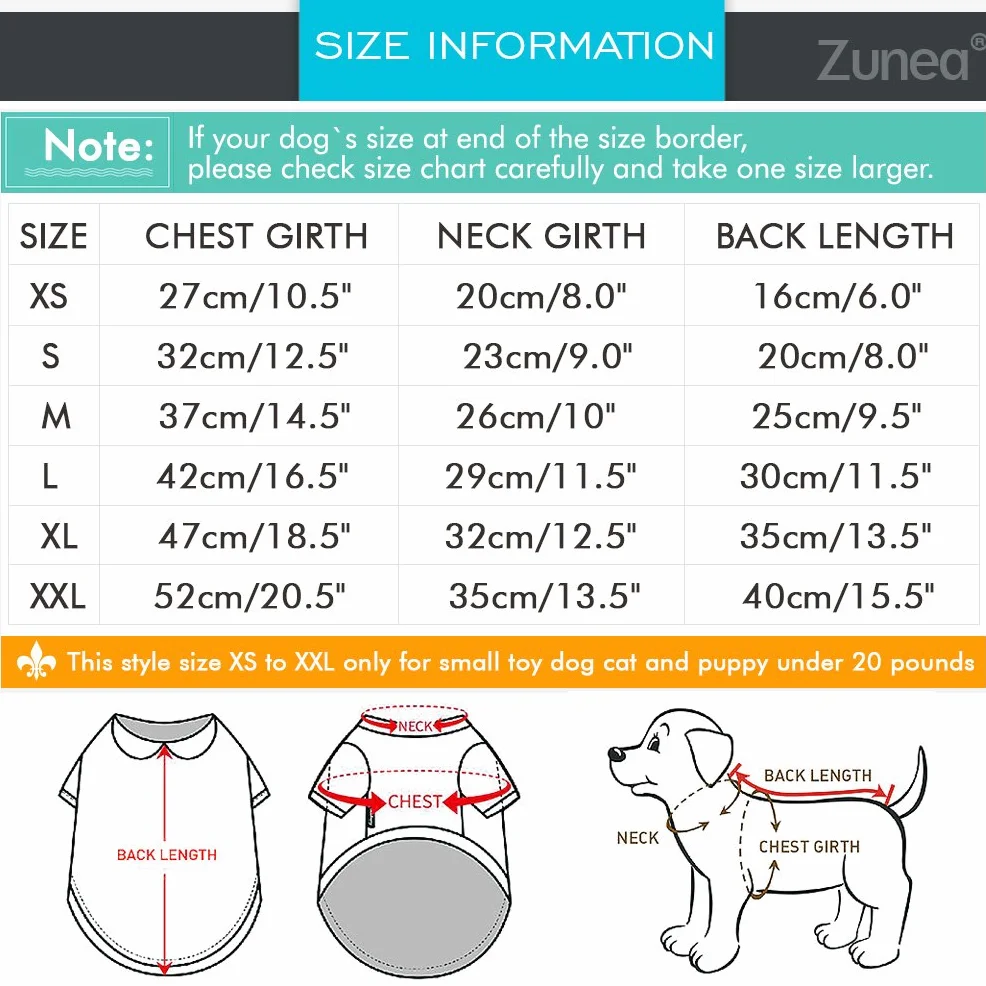 Zunea Koszulka dla małych psów, kotów, zwierząt domowych, koszulka w paski, na lato, fajna kamizelka, szczeniak, basic, tank top, miękka bawełna, chihuahua, ubranie dla psów, zielona, rozmiar L
