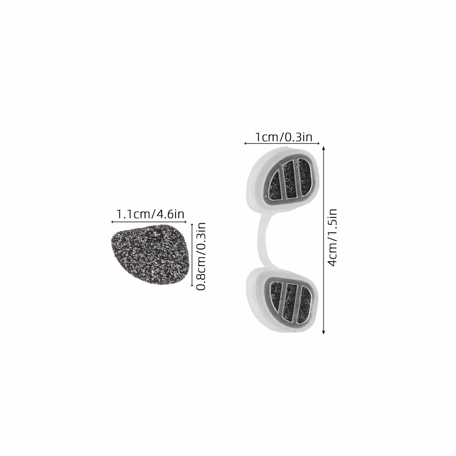Carbon Nose Filters for Allergies Dust Protection Spray Tanning Welding