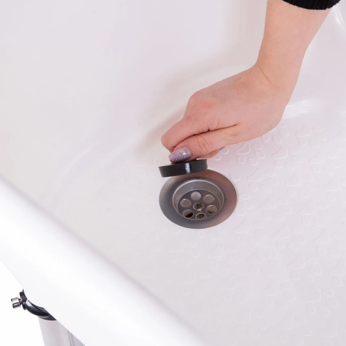 GROOM PROFESSIONAL Wanna dla małych psów, biała, do pielęgnacji psów, mini plastikowa wanna, idealna do kąpieli szczeniaków, kotów i kociąt w domu lub w salonie - rozmiar 96 cm x 50 cm