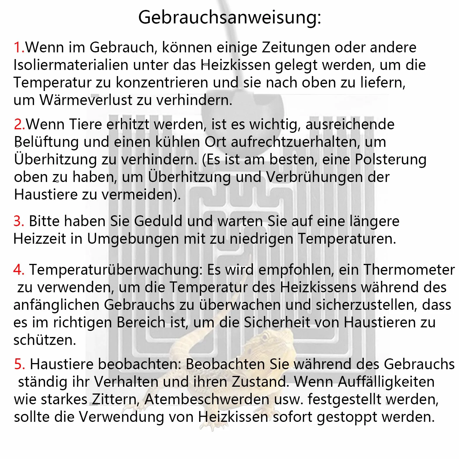 CAM2 poduszka grzewcza do szkła, regulowana podkładka grzewcza dla gadów z regulacją temperatury dla gadów, węży, jaszczurek, gekonów, pająków, gąsienic, poduszka grzewcza do akwarium (5W)