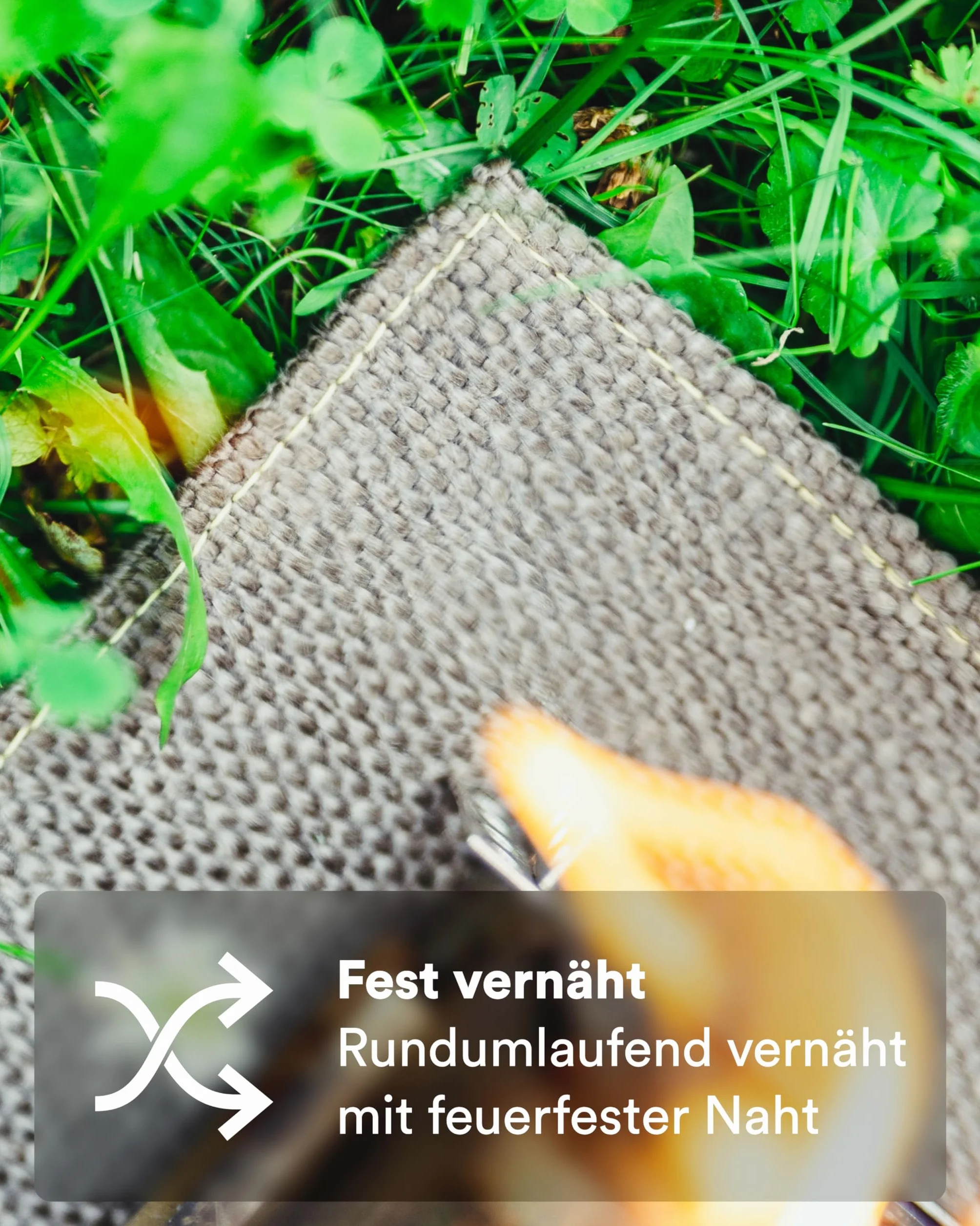 WIKA FlexProtect Mata ognioodporna na wysokie temperatury, mata lutownicza, do użytku na zewnątrz i wewnątrz, nie zawiera azbestu, podkładka przeciwpożarowa, 200 x 200 mm