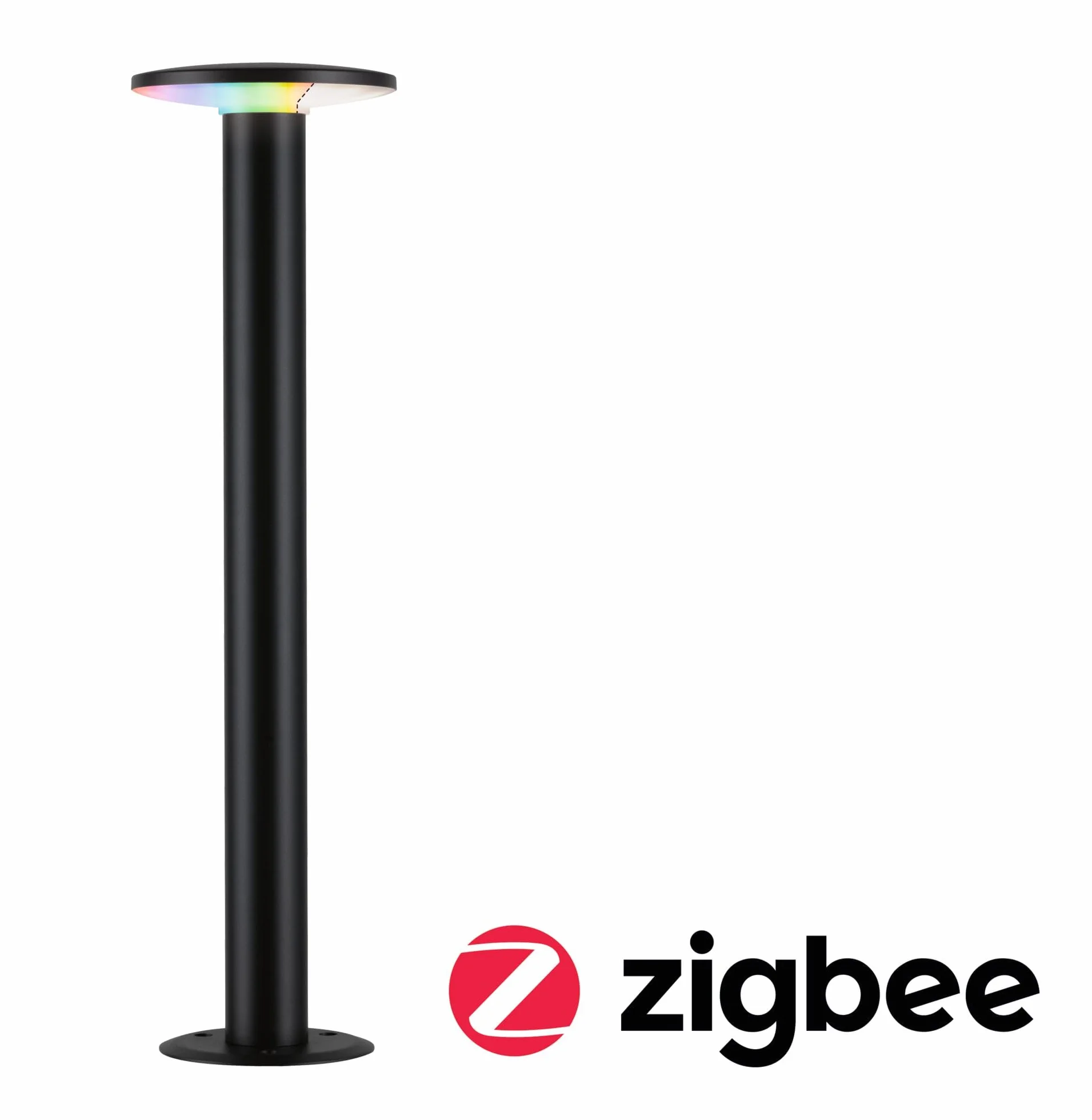 Paulmann 94756 LED oprawa zewnętrzna, oprawa słupkowa Smart Home Zigbee Plate przyjazna owadom IP44 600mm RGBW+ 200lm 230V ściemn. antracyt metal