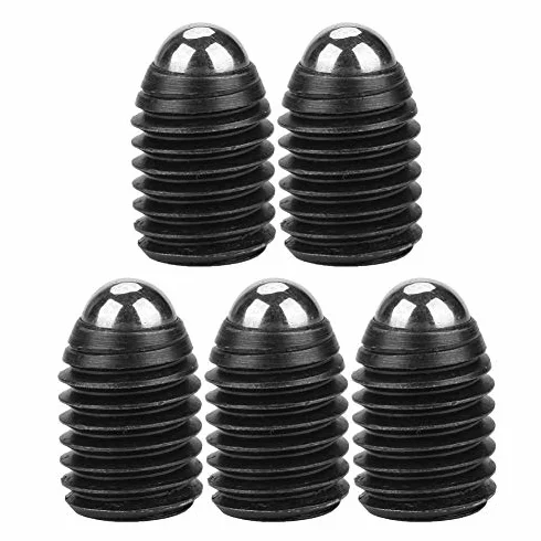 M12 Gwintowane Gniazdo Sześciokątne Ze Stali Węglowej, Zestaw Tłoczków Sprężynowych M12 x 16 mm, Wkręt z Nakrętką Samohamującą