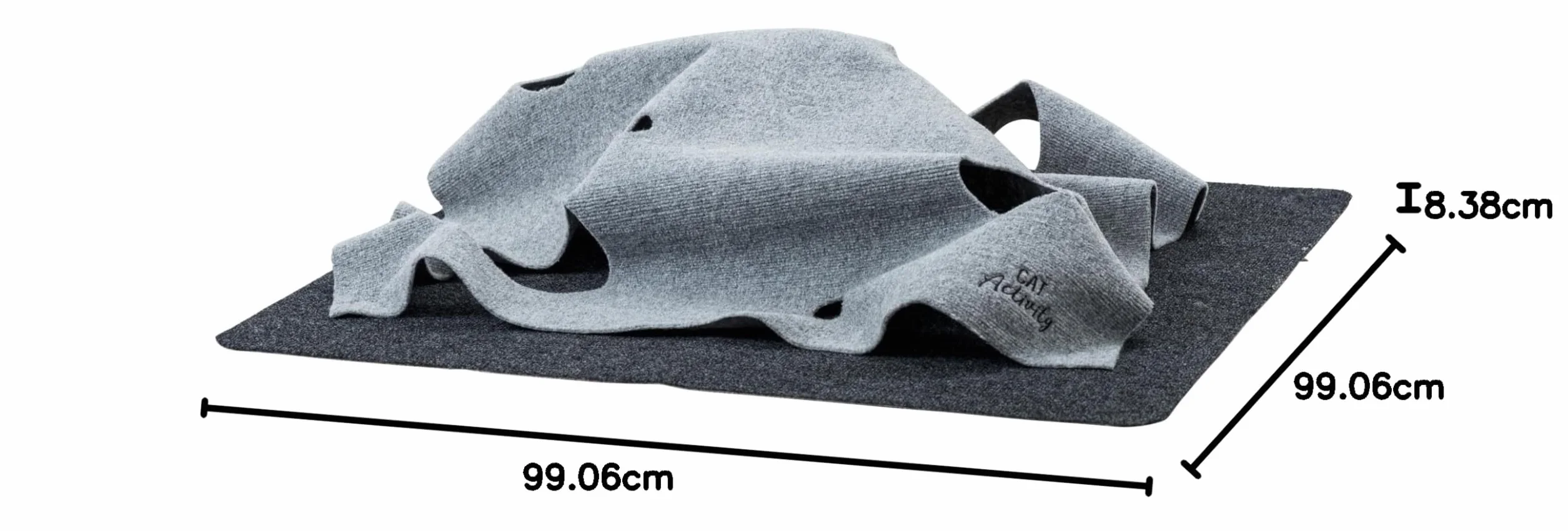 TRIXIE CatActivity AdventureCarpet, Poliester, TPR, 99 x 99 cm