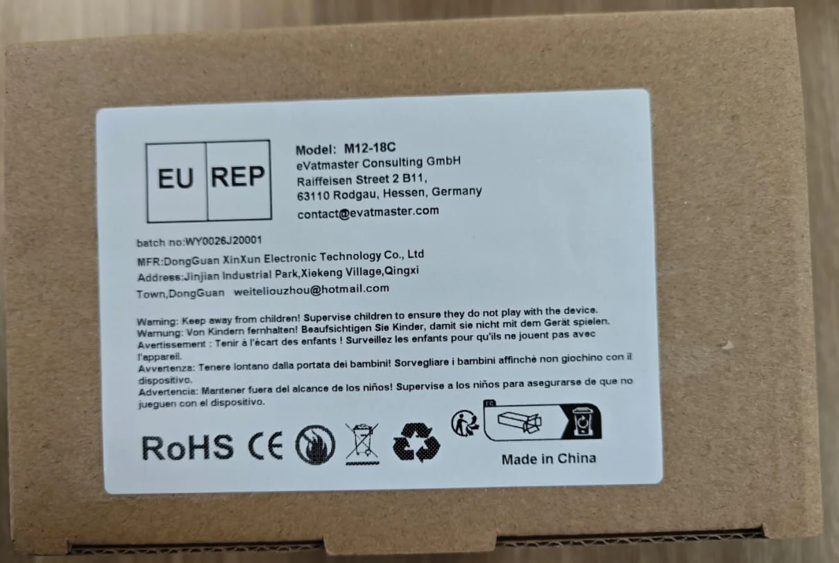 Powarobor M12-18C Multi-Voltage zapasowa ładowarka do szybkiego ładowania, kompatybilna z akumulatorami litowo-jonowymi Milwaukee 12V-18V 48-11-1850 48-11-2420,3A