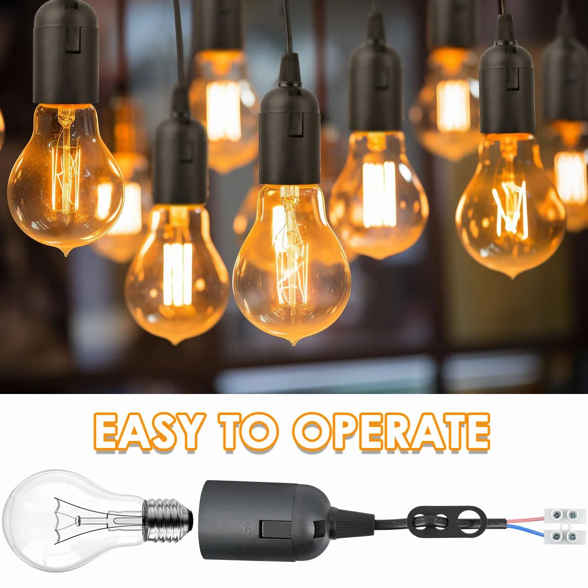 12 sztuk oprawek E27, oprawki E27 + 1 tester napięcia VDE E2 7 oprawka z kablem, E2 7 oprawka renowacyjna oprawka lampy