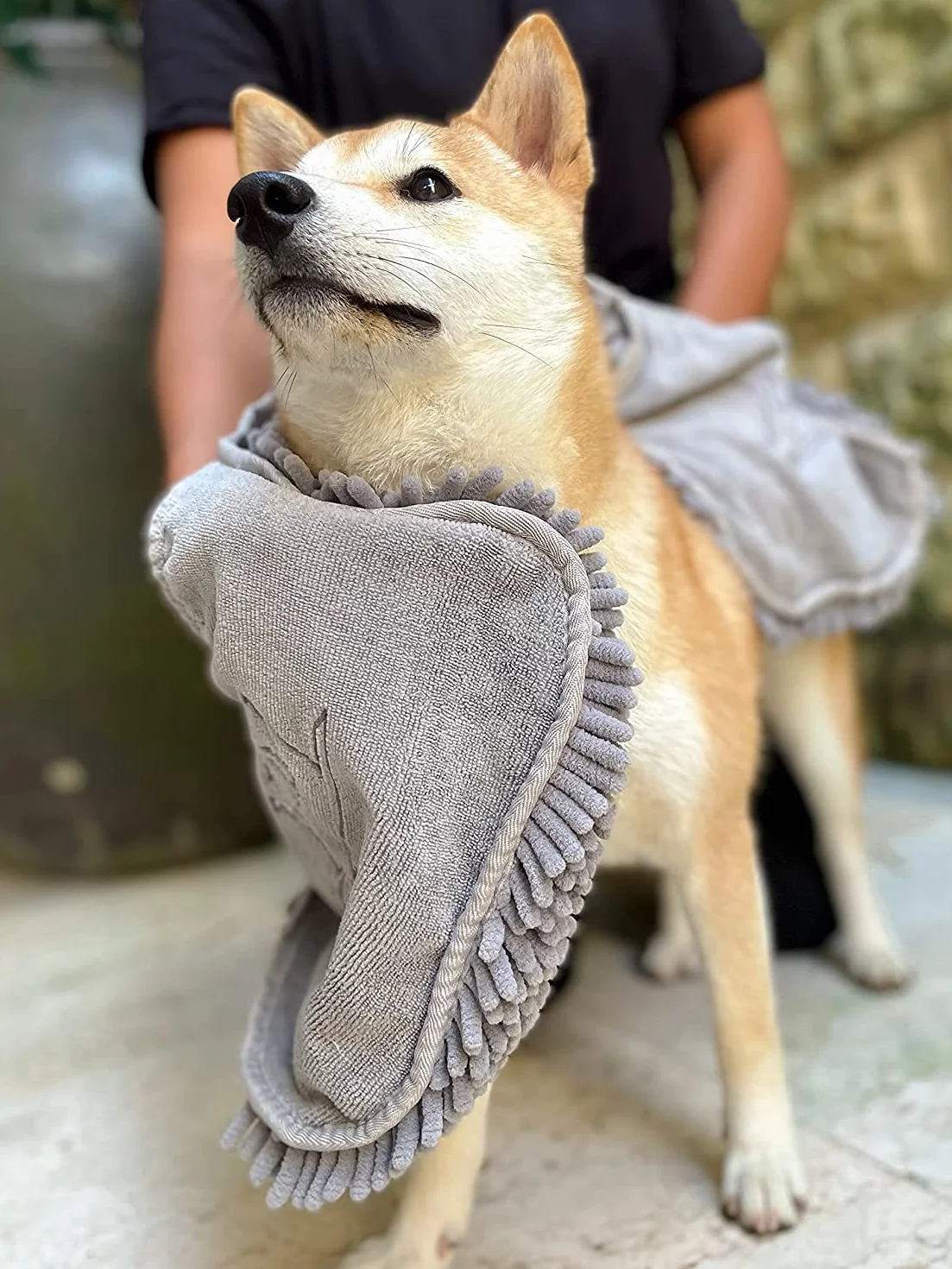 Tuff Pupper Ręcznik dla psów z mikrofibry 85 x 35 cm Szybkoschnący