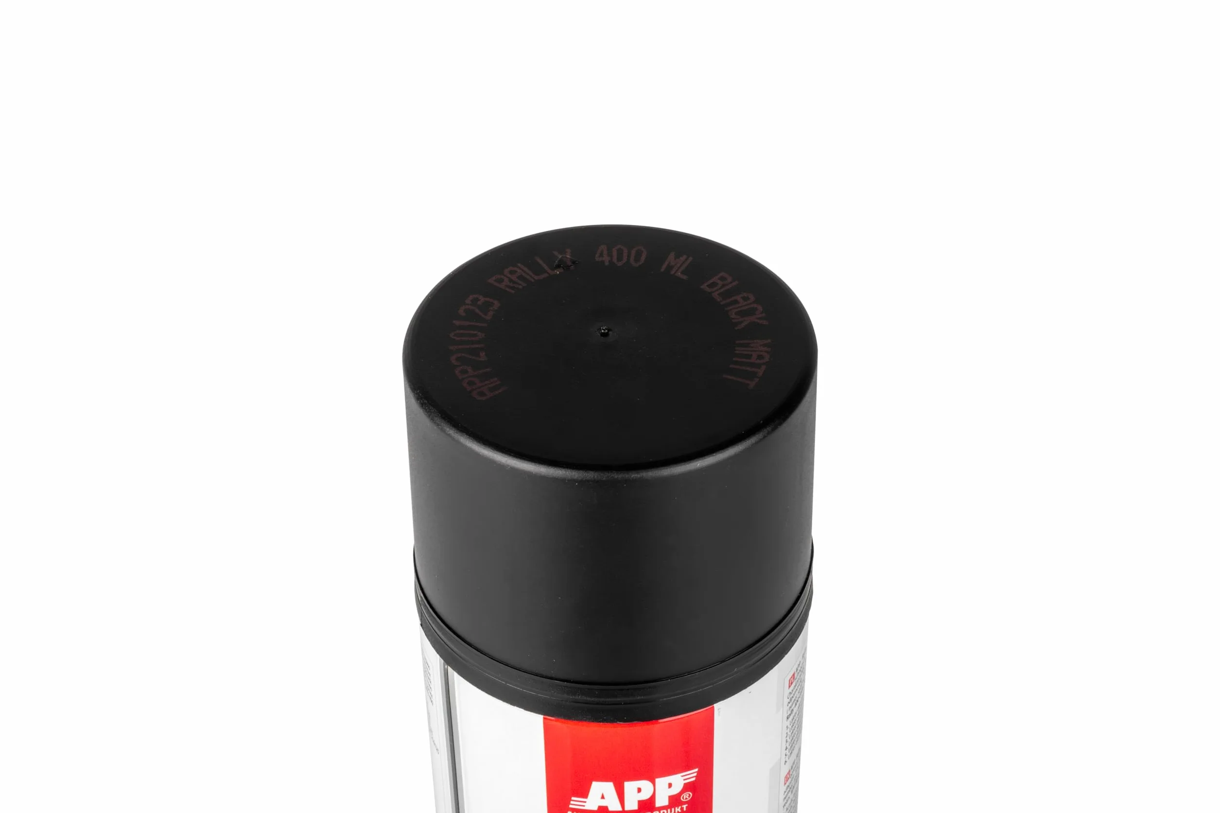 APP Rally 400 Color Spray Lakier akrylowy czarny matowy 400ml