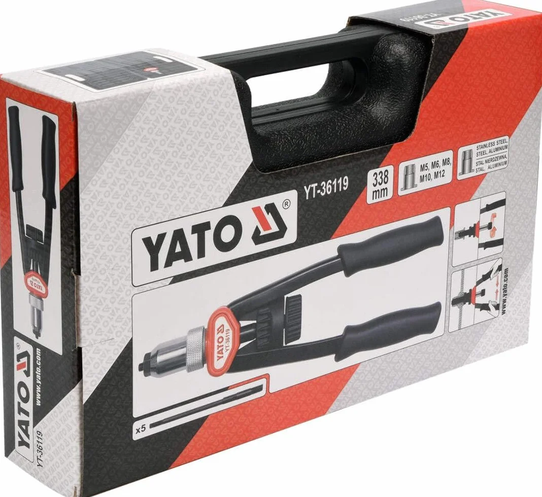 YATO Narzędzie HAND NUT TOOL M5/ M6/ M8/ M10/ M12 - YT-36119