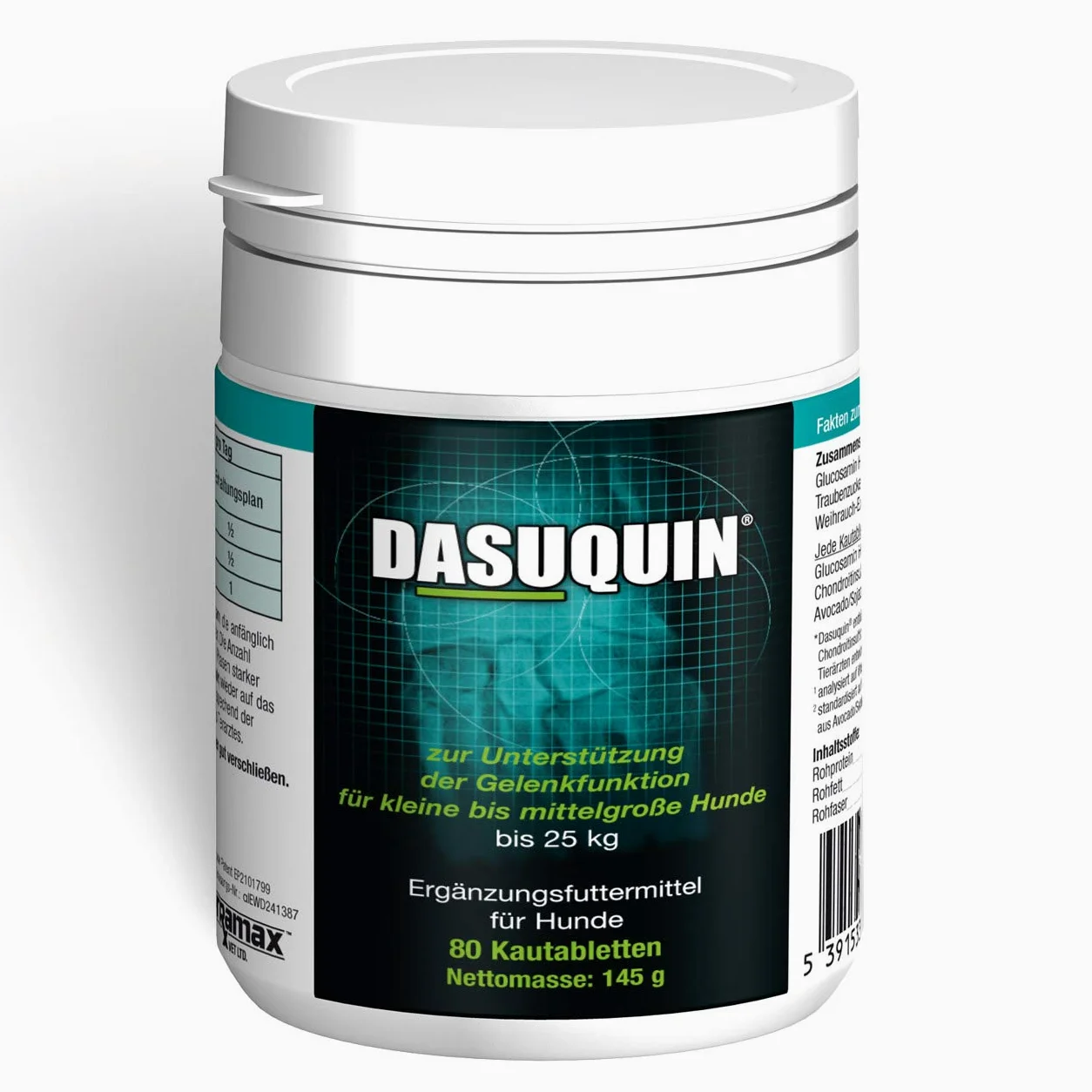 Dasuquin 80 tabletek do żucia dla psów z glukozaminą i siarczanem chondroityny