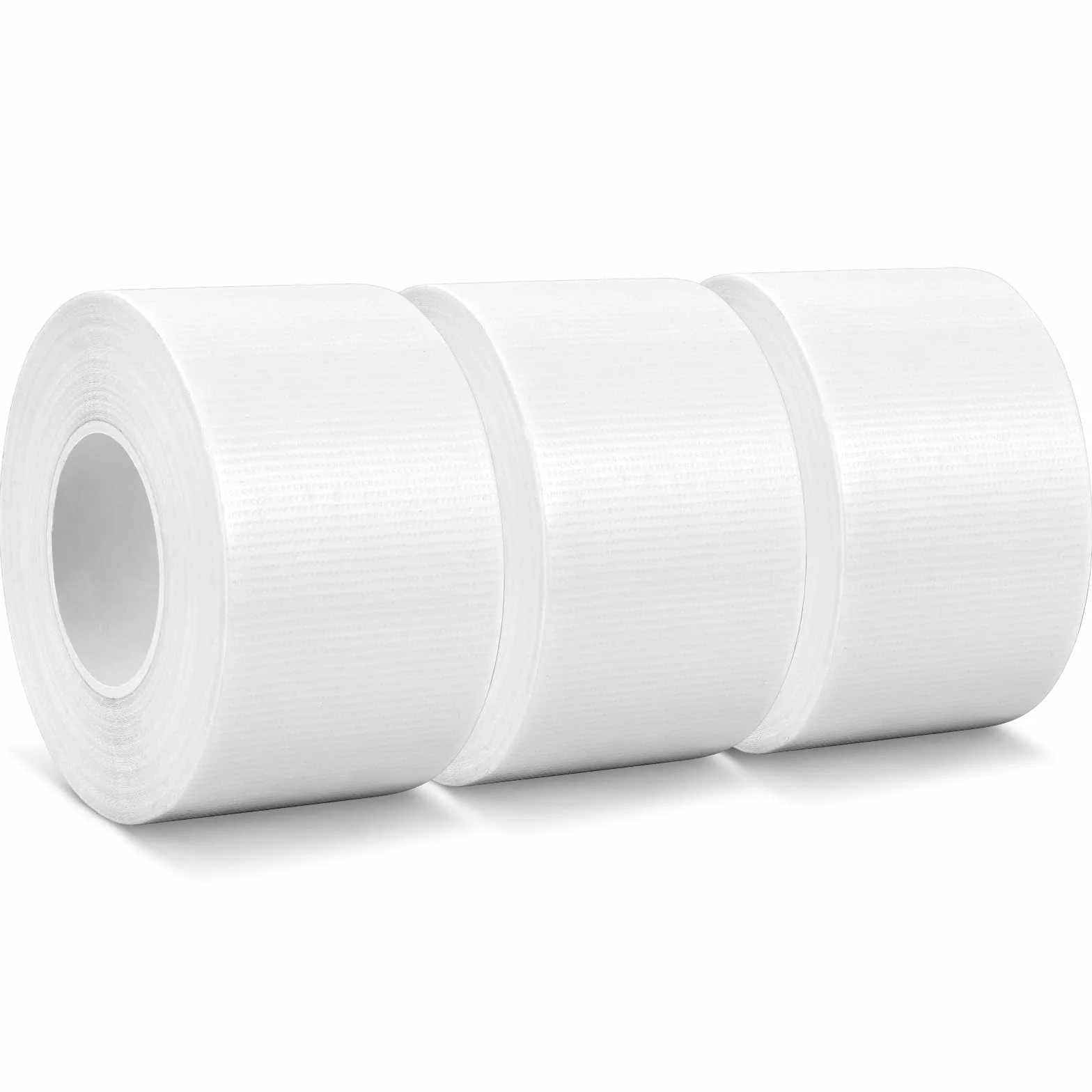 3 rolki taśmy pancernej bardzo mocne, 5 cm x 20 m – biała