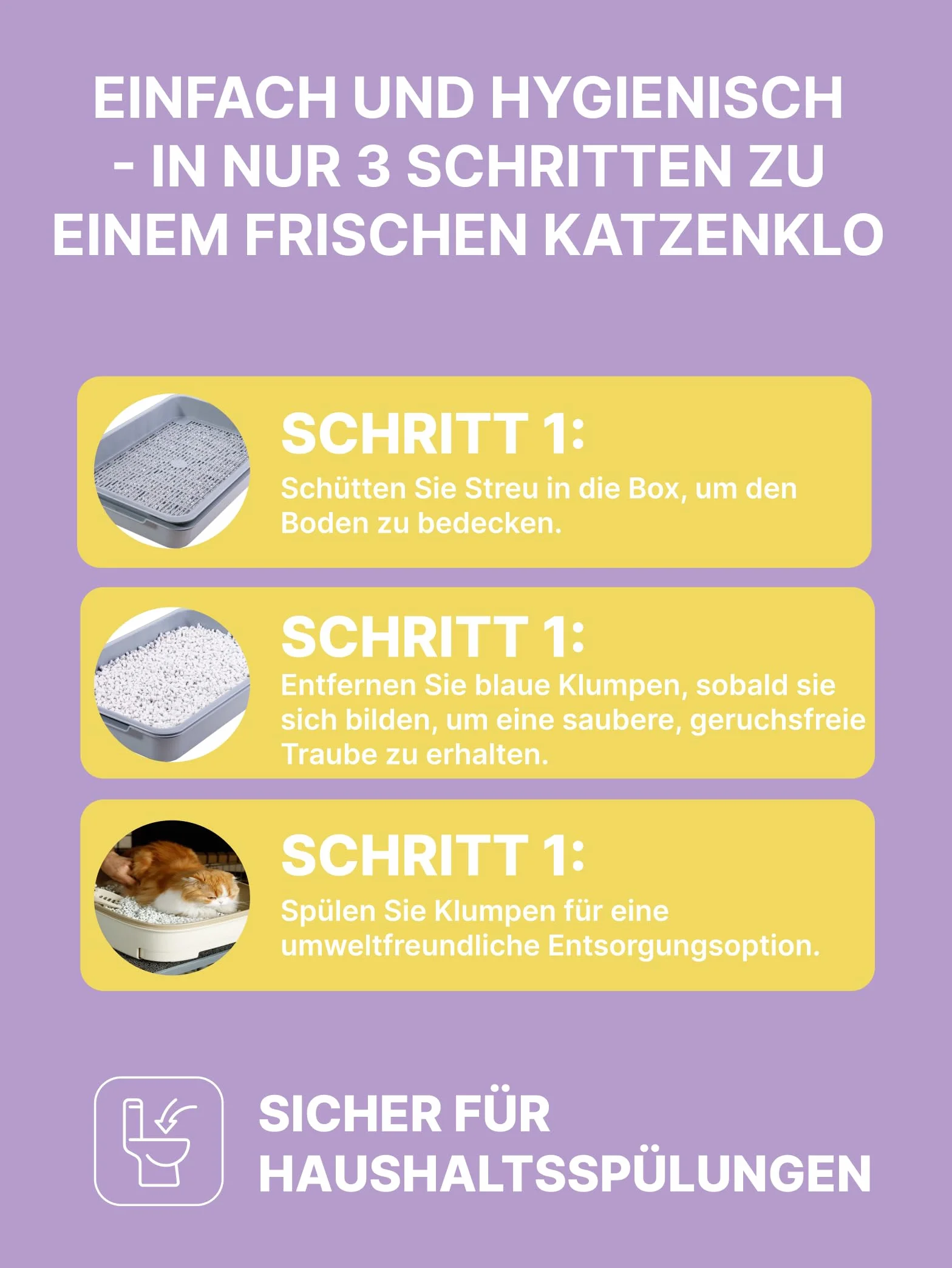 Żwirek dla kota, Zbrylający się żwirek dla kota, Spłukiwany żwirek dla kota, Żwirek dla kociąt, Naturalny żwirek dla kota, Kontrola zapachu Żwirek dla kotów, 7 litrów.
