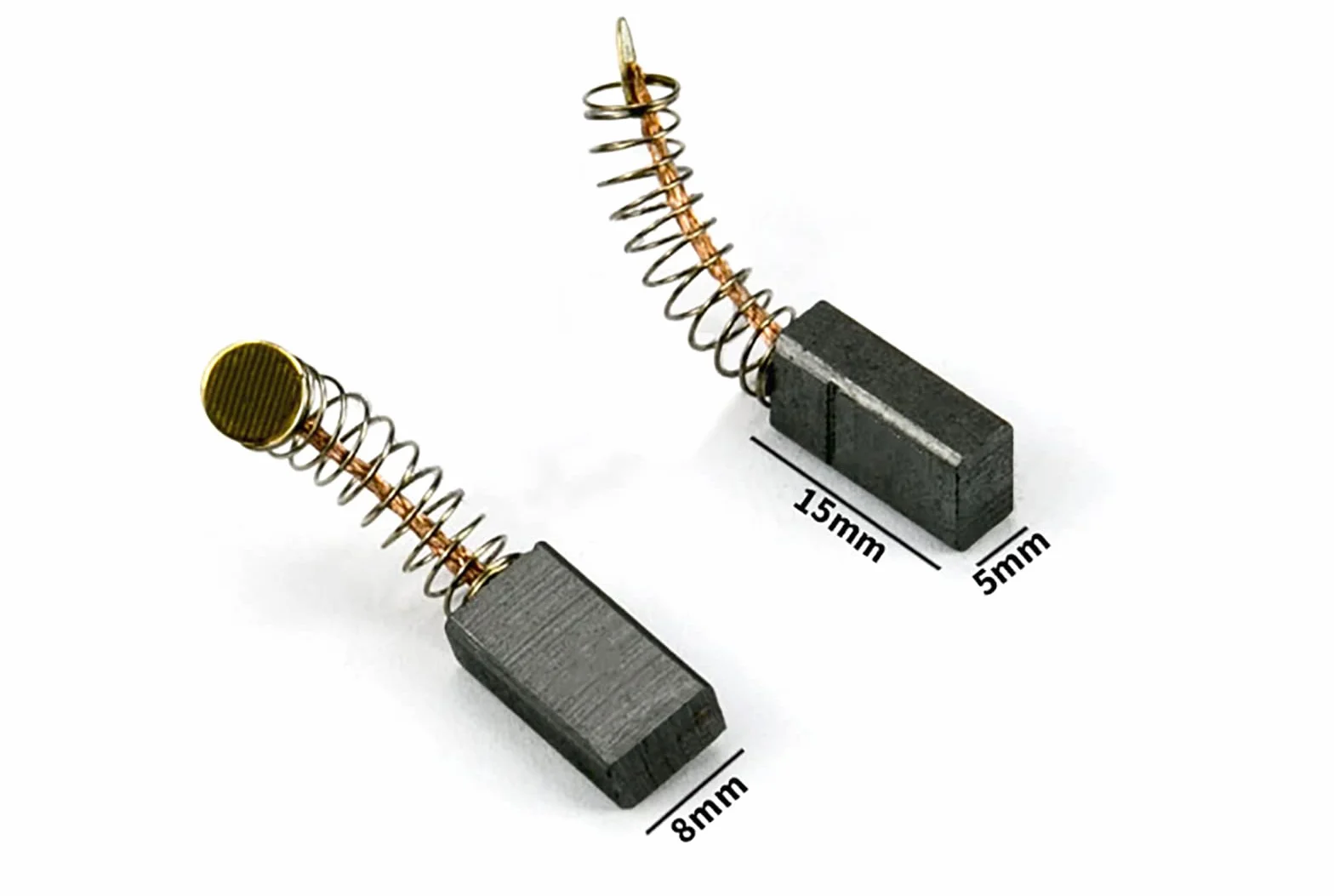 WANGCL 10 szt. Burch węglowy silnik 103 do BOSCH GBH2-20SE narzędzia silnikowe elektryczny młot wyburzeniowy - 5 x 8 x 15 mm