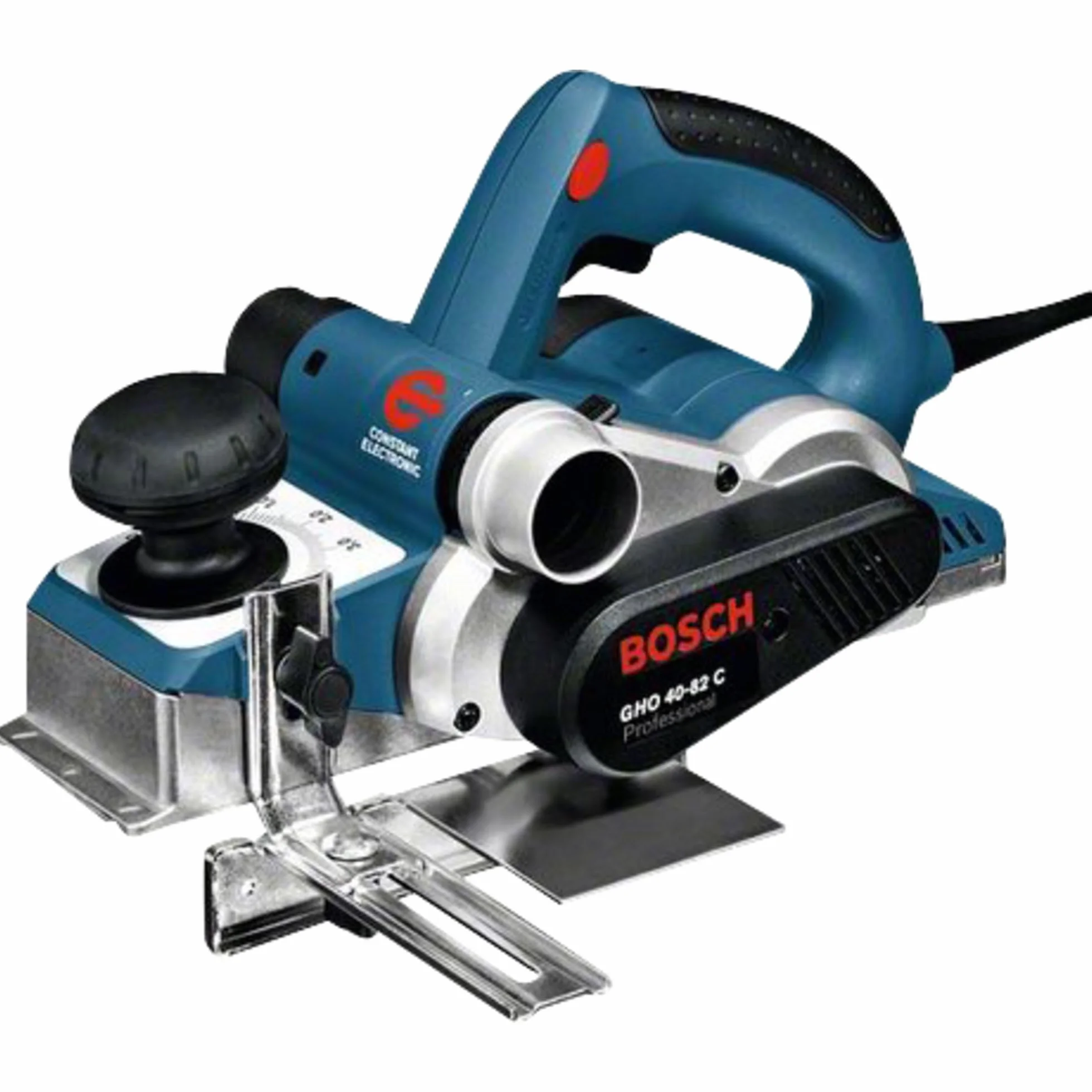 Bosch Professional: strug GHO 40-82 C (850 W, ogranicznik głębokości wręgowania, prowadnica równoległa, worek na pył, dodatkowy nóż, walizka)