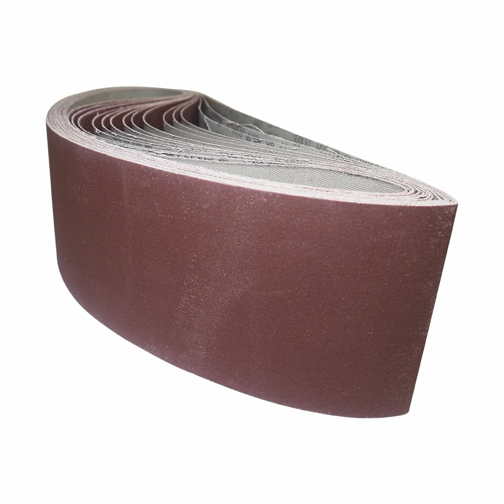 Woltersberger® Taśmy ścierne do tkanin 15 sztuk | rozmiar 100 x 915 mm | po 3 taśmy o ziarnistości K80, K120, K150, K240, K400 | zestaw papieru ściernego