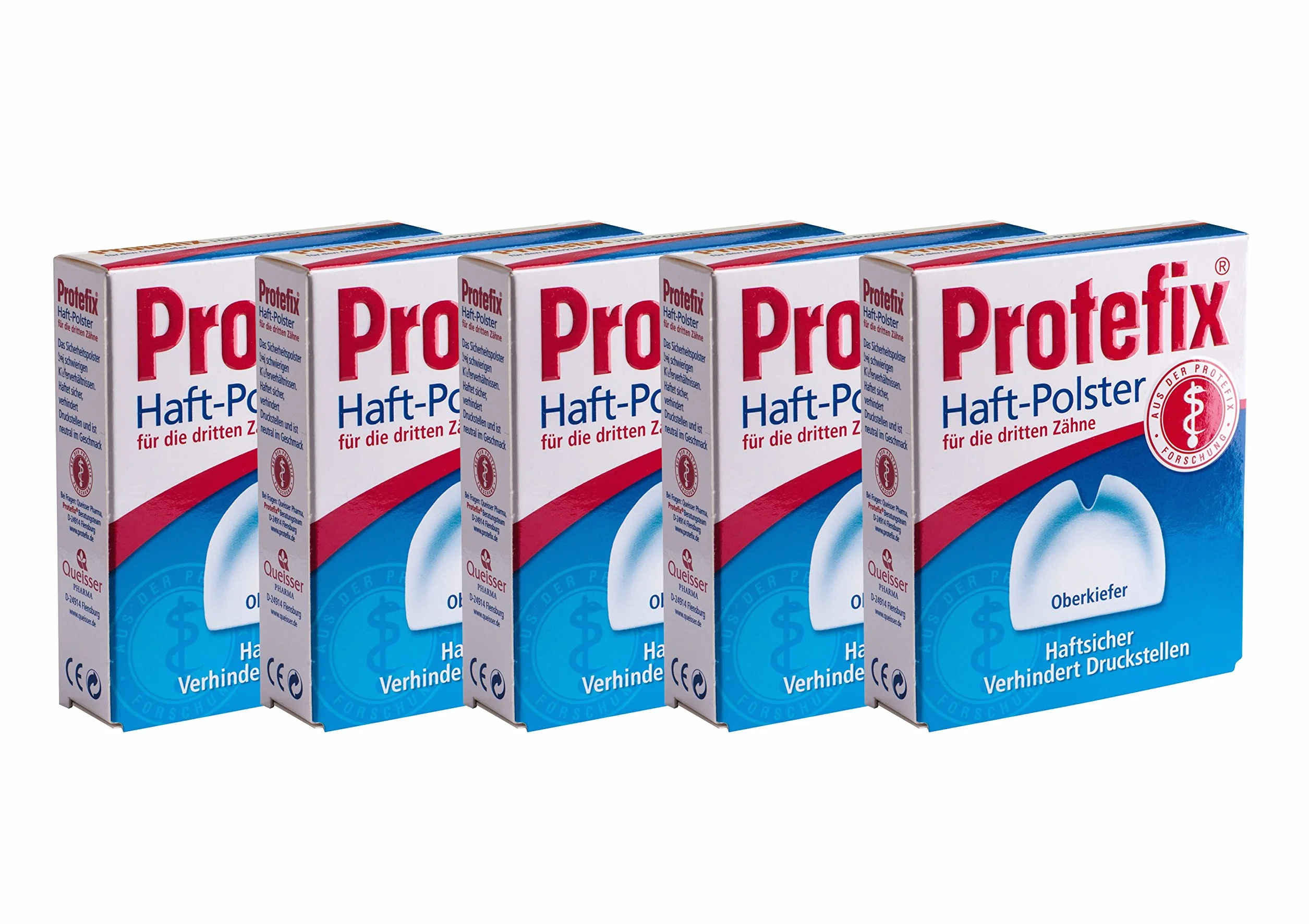 PROTEFIX podkładki samoprzylepne do górnej szczęki - 5 sztuk - PZN 0841834