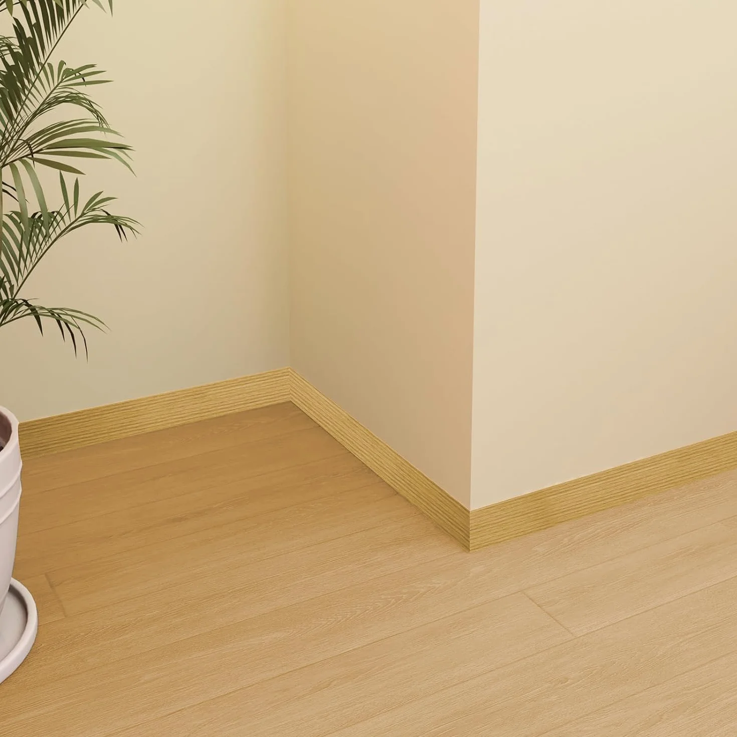 Listwa progowa PVC 5 cm samoprzylepna Aspen Żółty 2 m