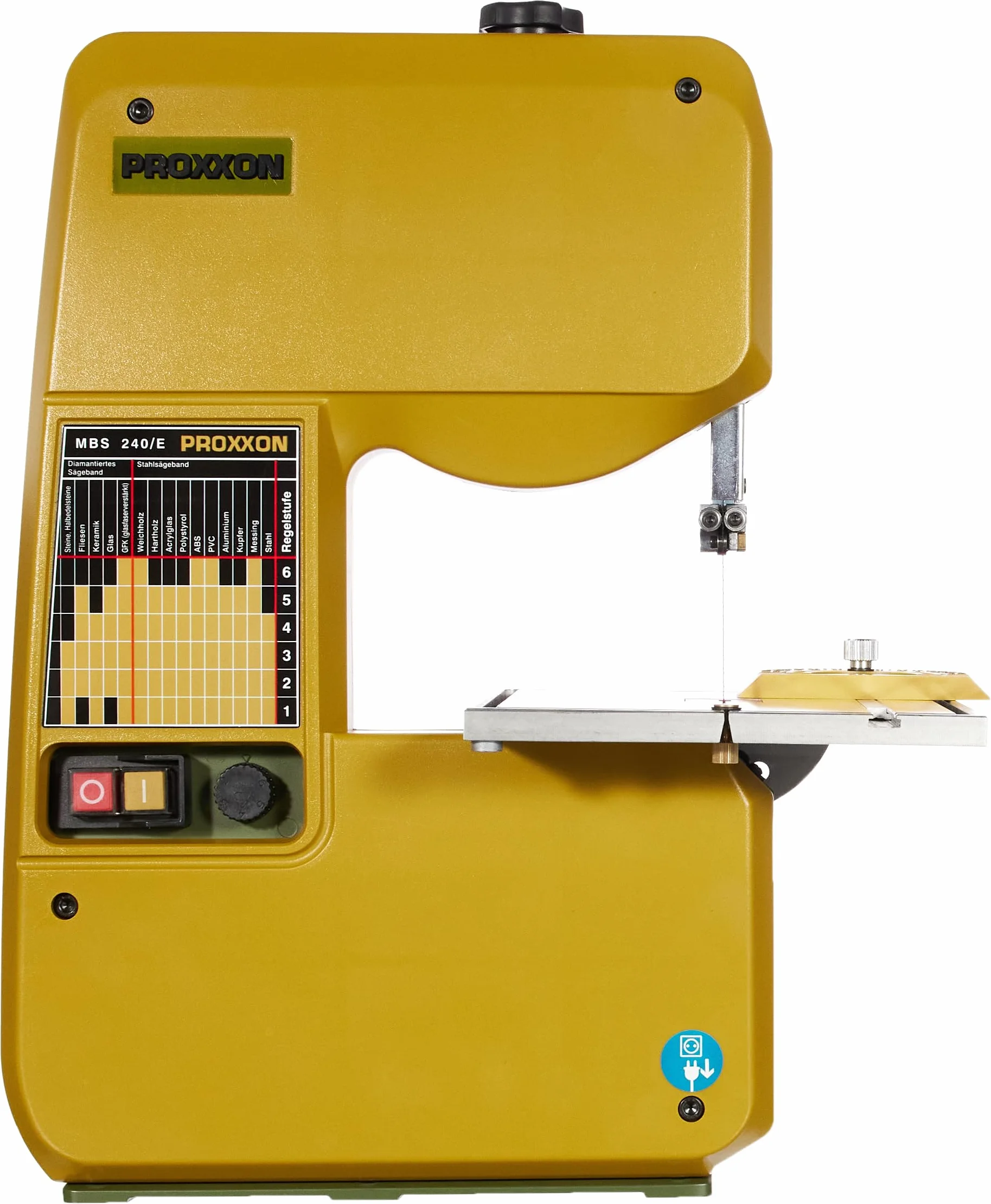 Proxxon 27172 mikropiła taśmowa MBS 240/E