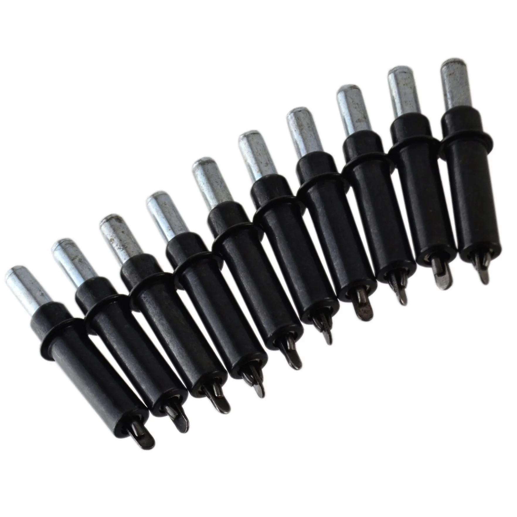 AB Tools Cleco Tymczasowe elementy złączne 5/32" nity, piny (10) szczypce i 2 metalowe zaciski krawędziowe
