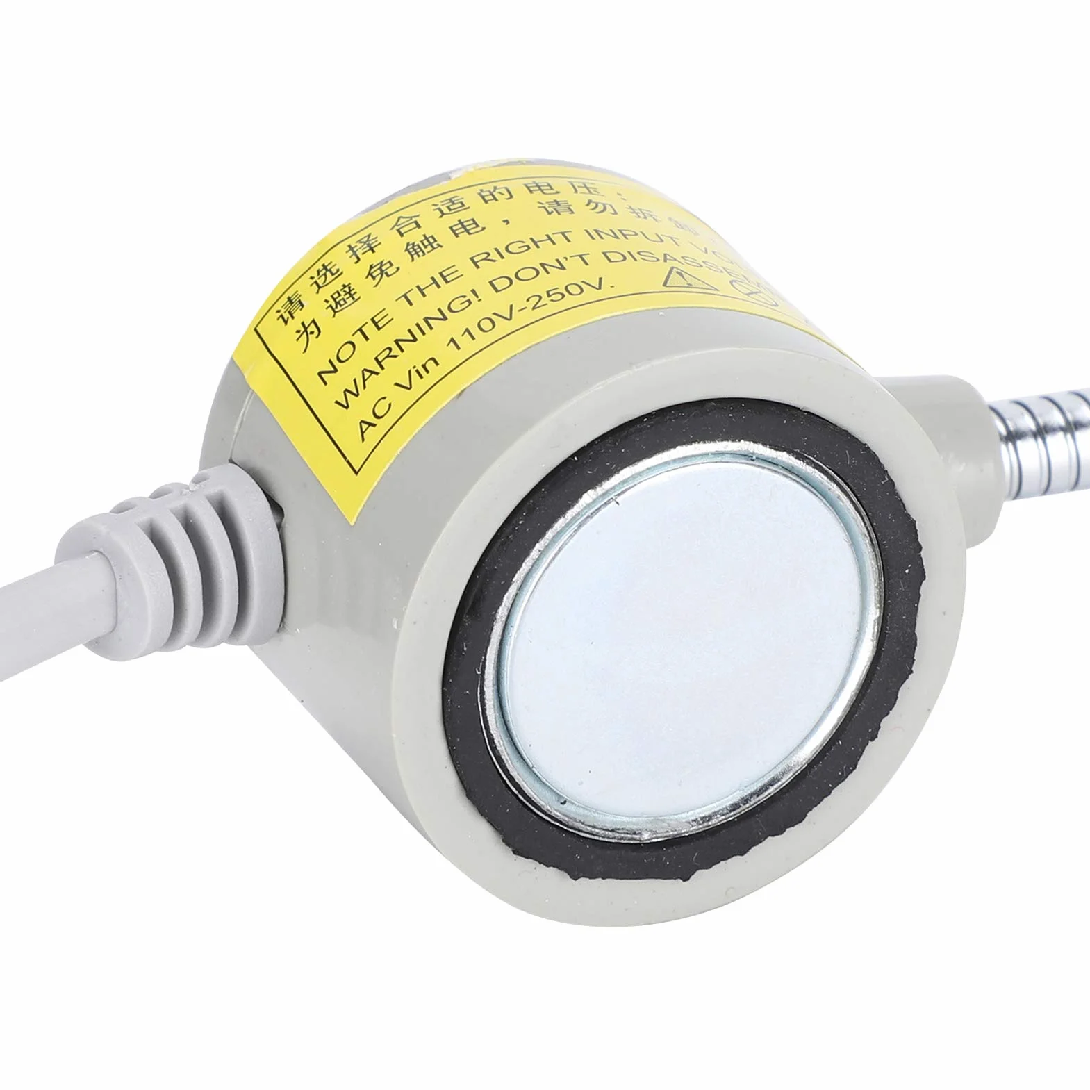 2 sztuk światła do maszyn do szycia LED maszyna do szycia lampa na gęsiej szyi 30-LED lampa świetlna z magnetycznym przełącznikiem podstawy do szycia(EU)