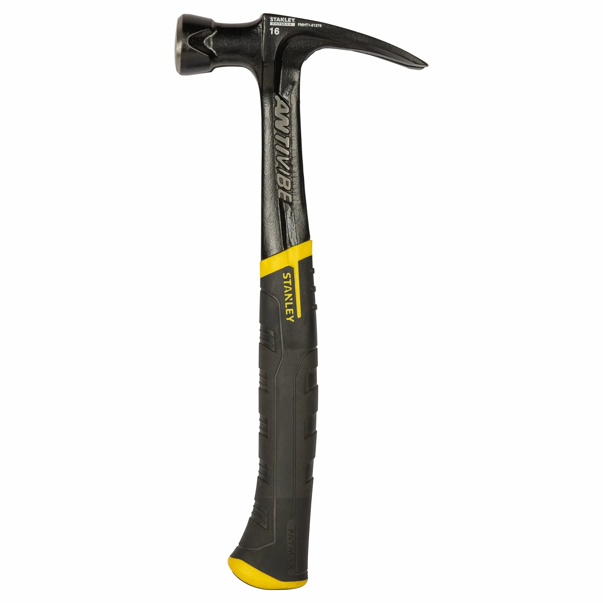 Stanley Antivibe All Steel Rip Młotek, Czarny/Żółty, 450 g