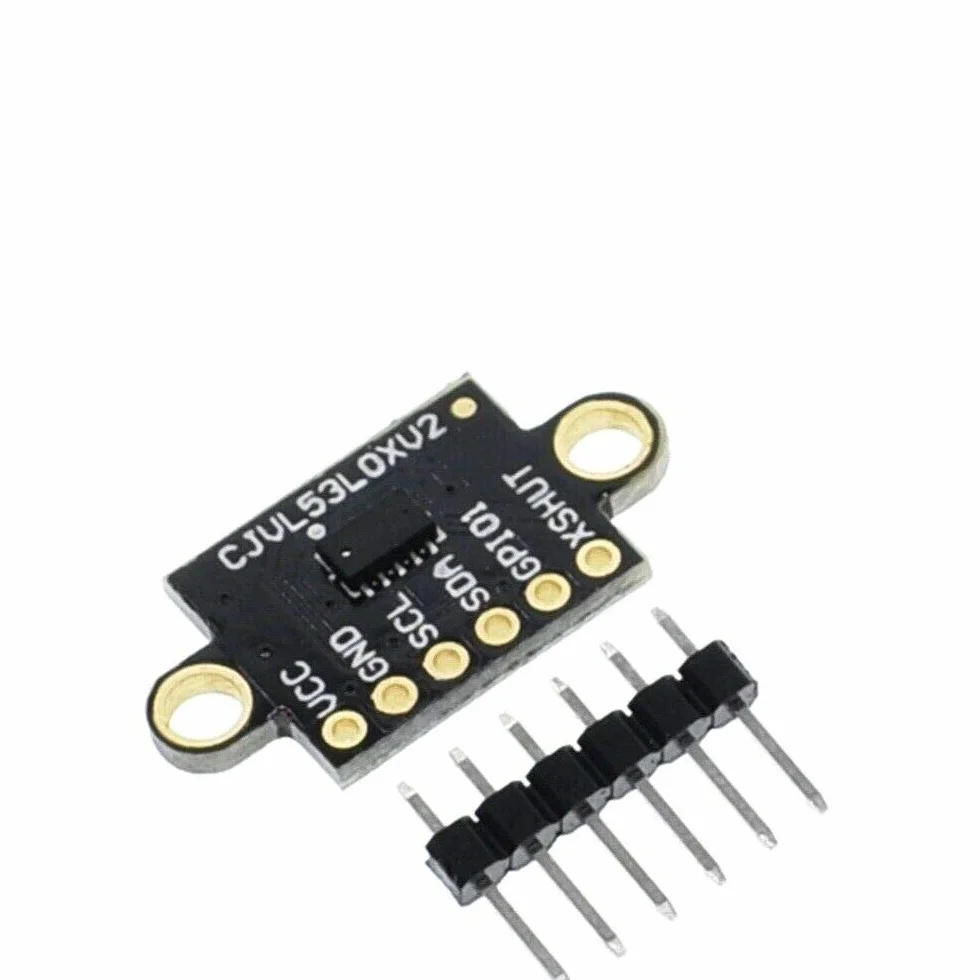 2pcs VL53L0X Time-of-Flight ToF Laser Ranging Distance Sensor 940nm GY-VL53L0XV2
