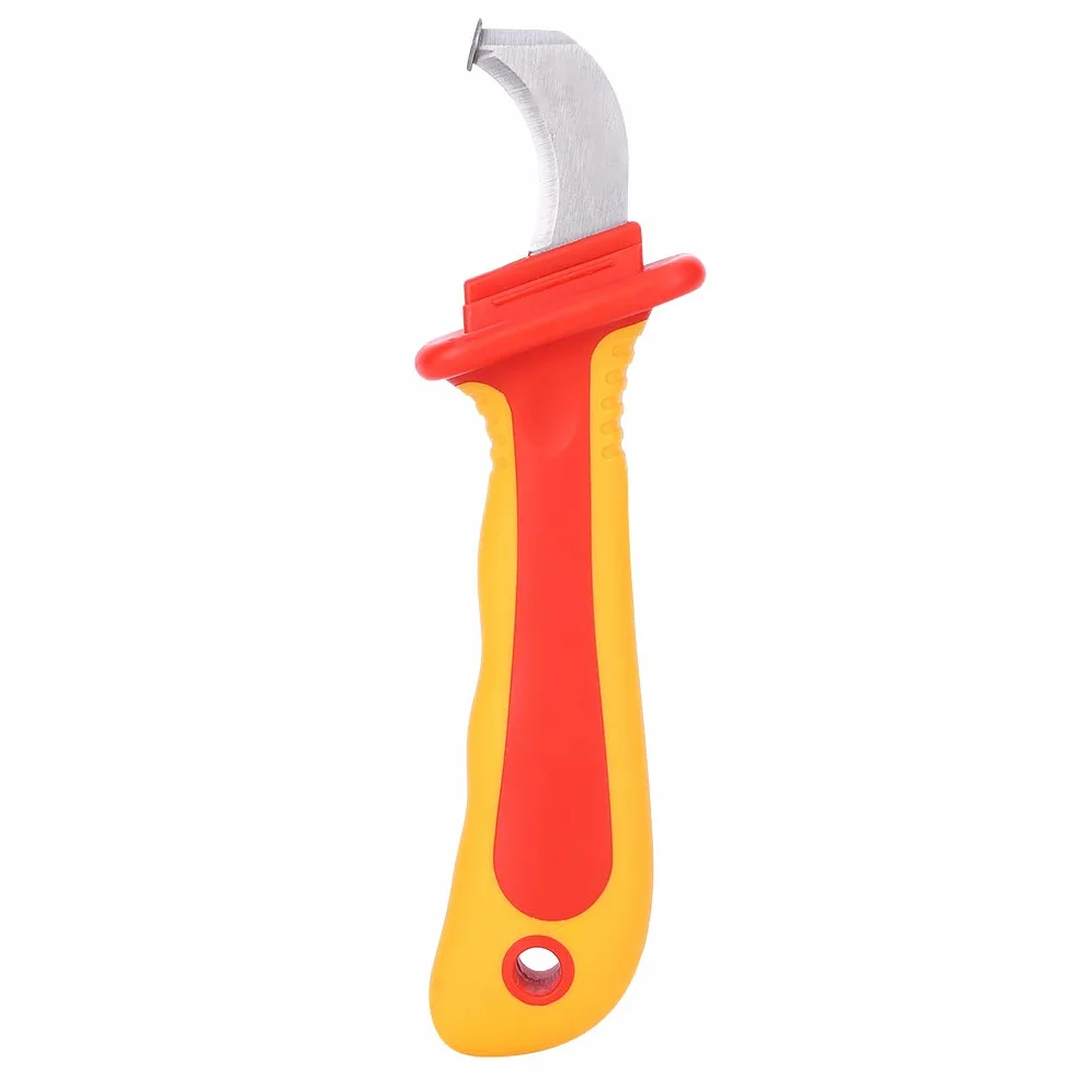 Dioche Elektriker Messer, Messer Banane Einziehbares Set Isolierung Anti Magnetische Gebrauchs Messer Schnell Streifen Kabel Strip Stripper Cutter IEC60900 1000V
